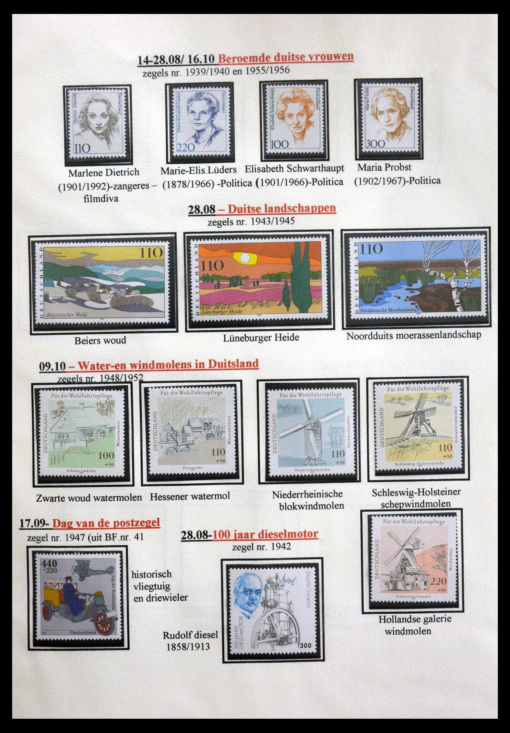 29715 171 - 29715 Bundespost 1949-2000.