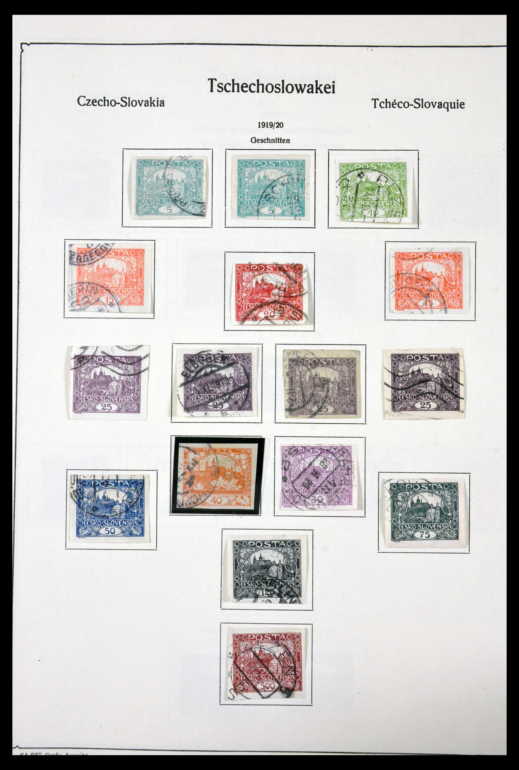 29716 009 - 29716 Czechoslovakia 1918-1974.