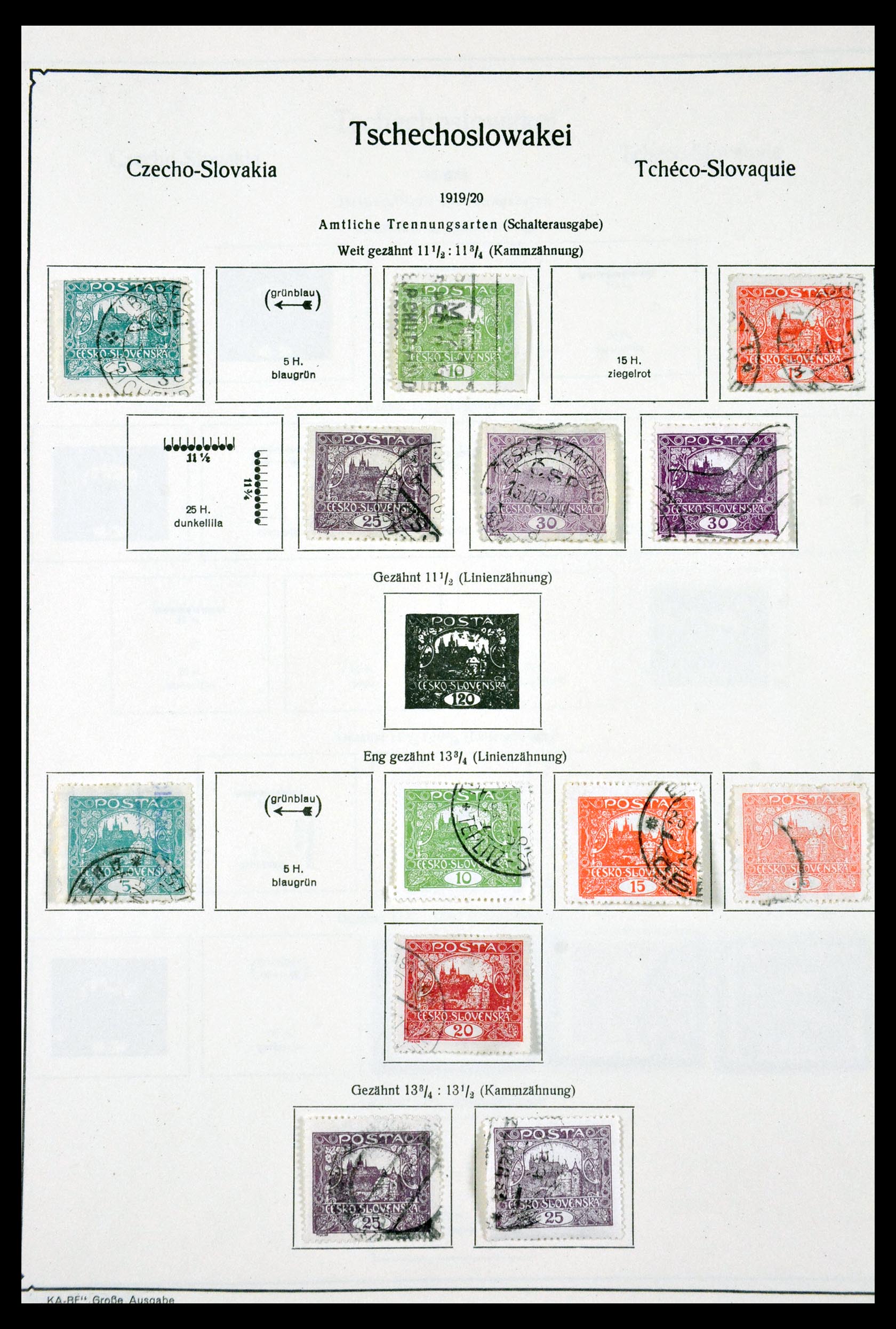 29716 010 - 29716 Tsjechoslowakije 1918-1974.