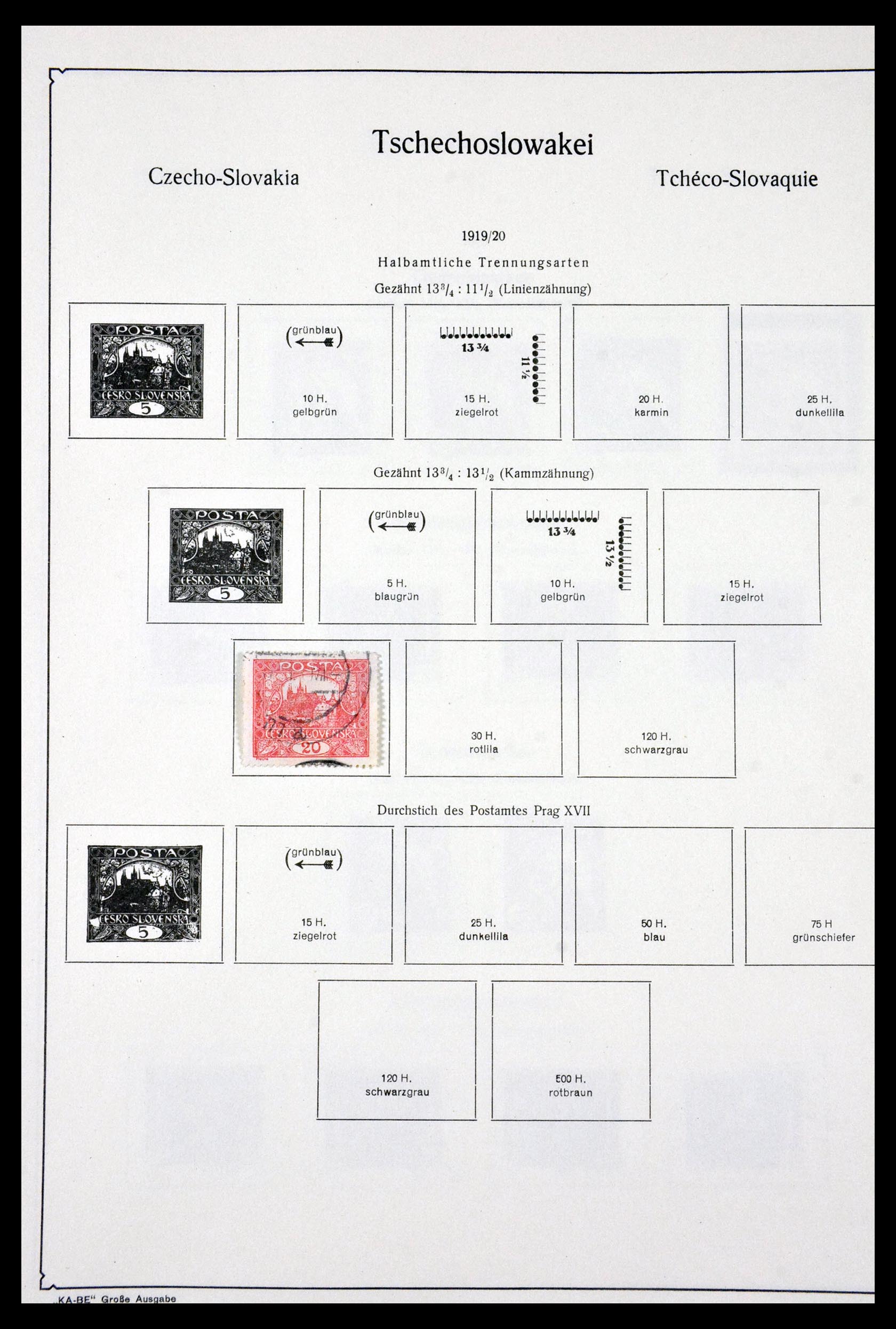 29716 012 - 29716 Tsjechoslowakije 1918-1974.