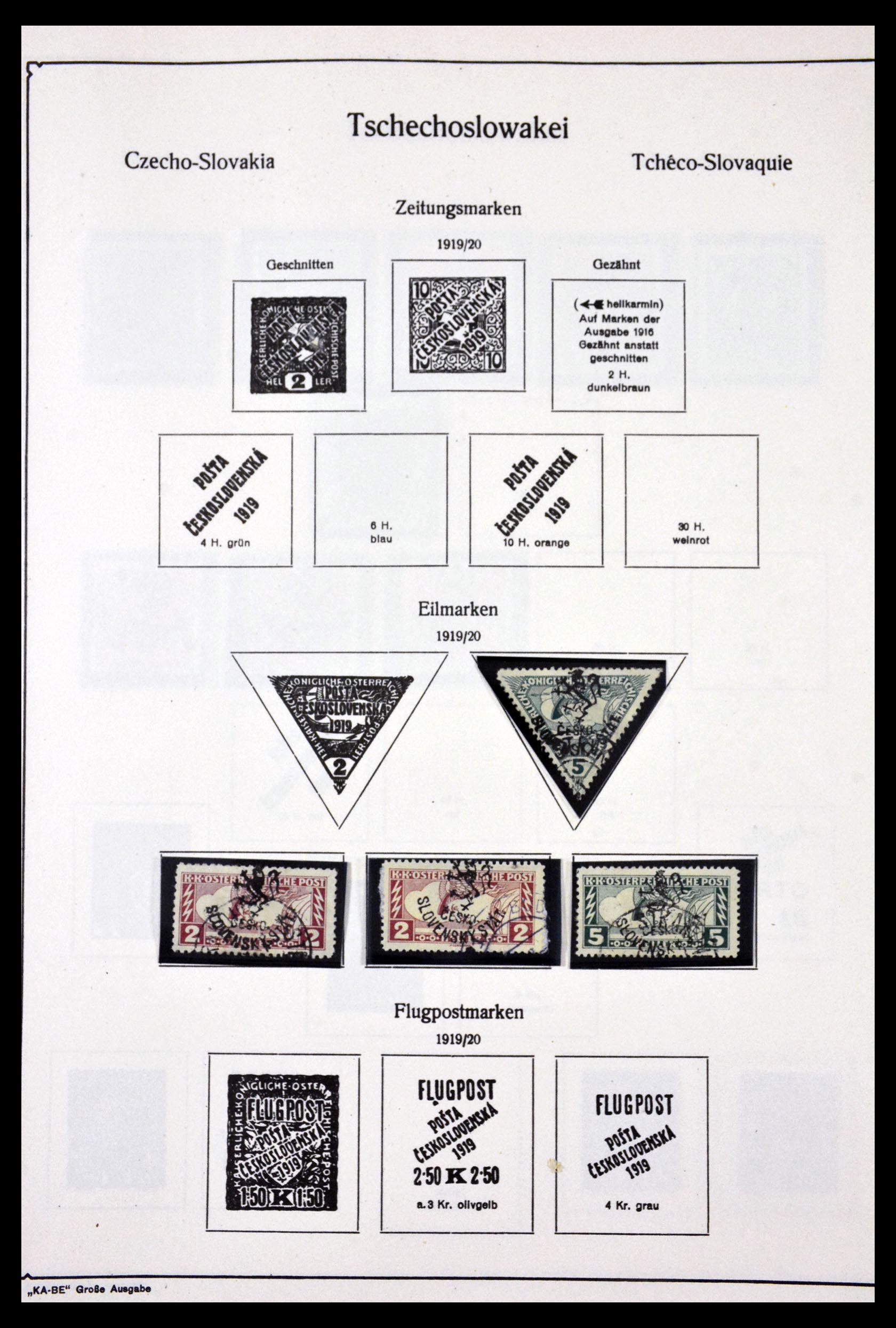 29716 017 - 29716 Tsjechoslowakije 1918-1974.