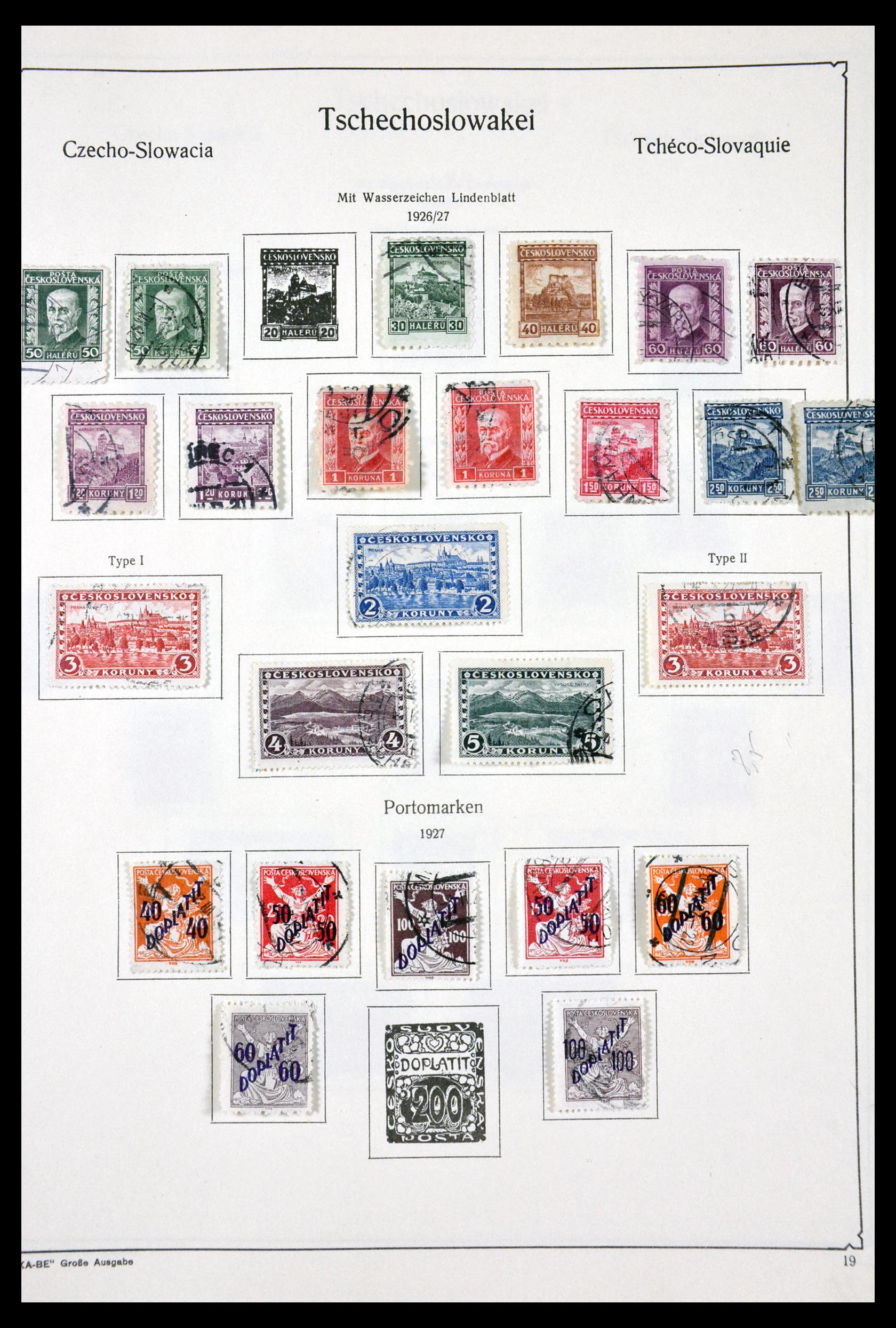 29716 031 - 29716 Tsjechoslowakije 1918-1974.