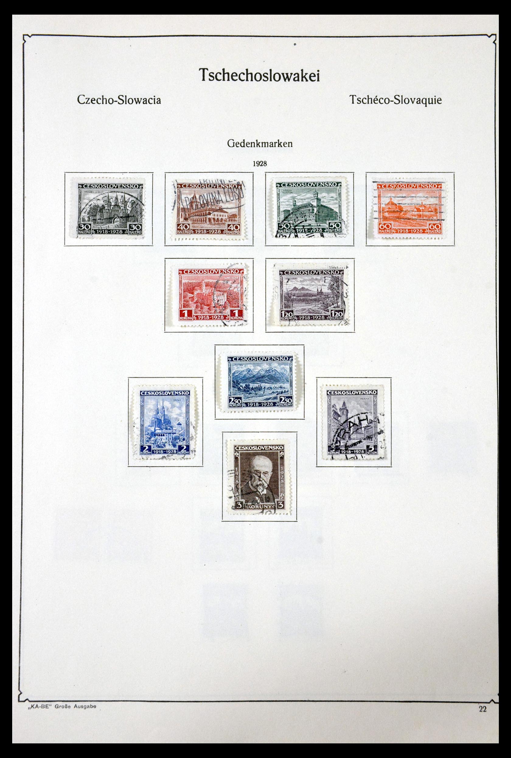 29716 034 - 29716 Tsjechoslowakije 1918-1974.