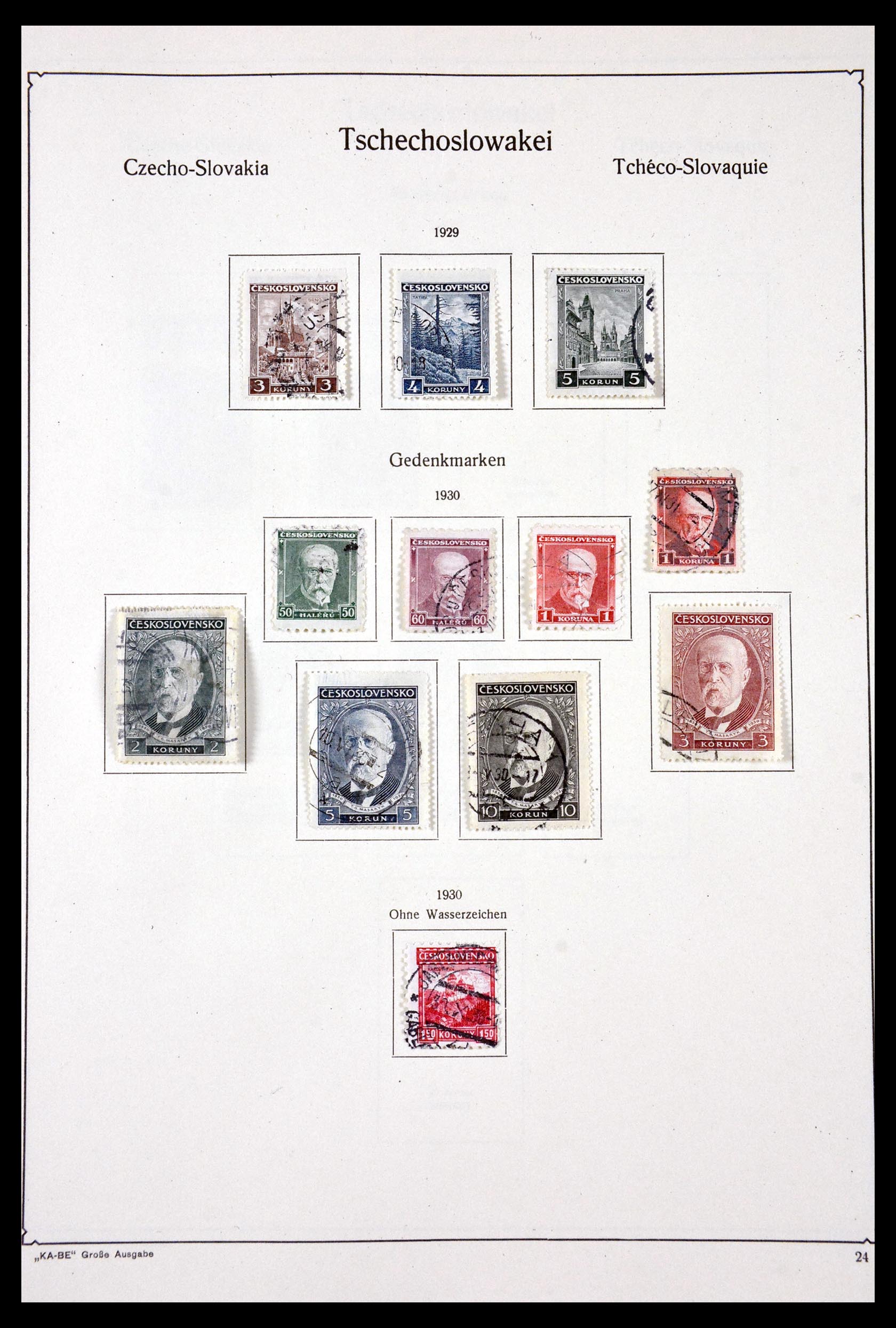 29716 036 - 29716 Czechoslovakia 1918-1974.