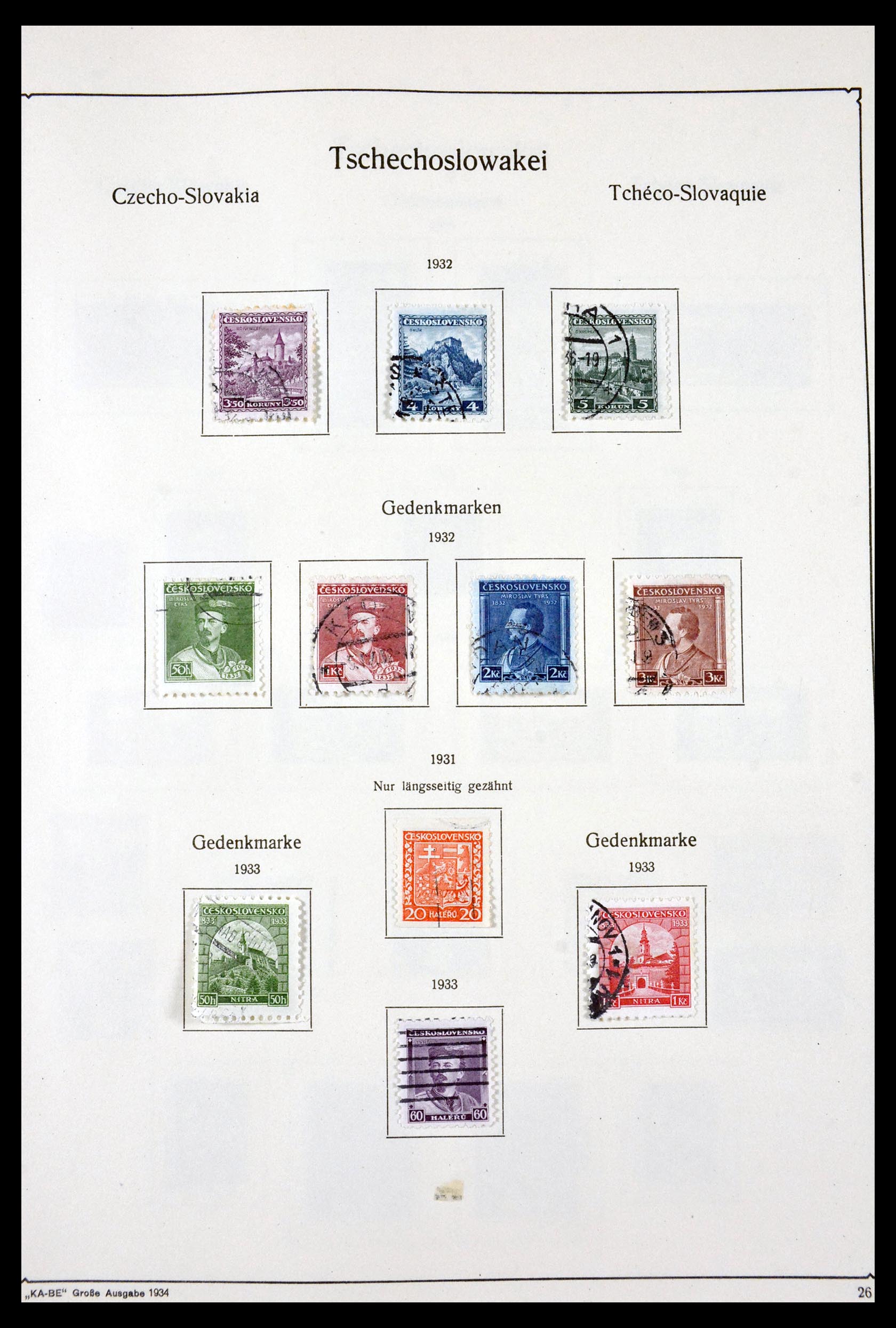 29716 039 - 29716 Tsjechoslowakije 1918-1974.