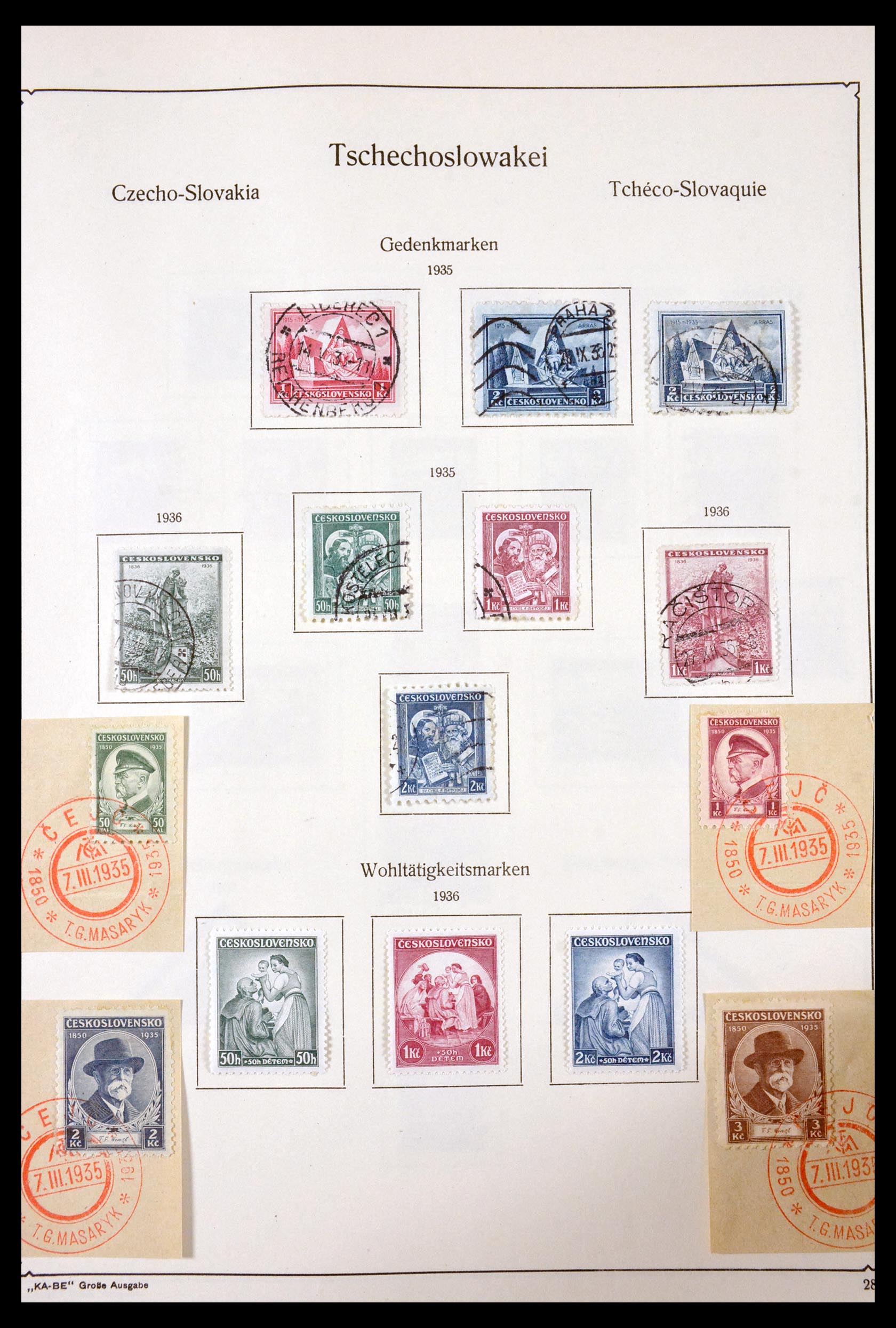 29716 041 - 29716 Tsjechoslowakije 1918-1974.