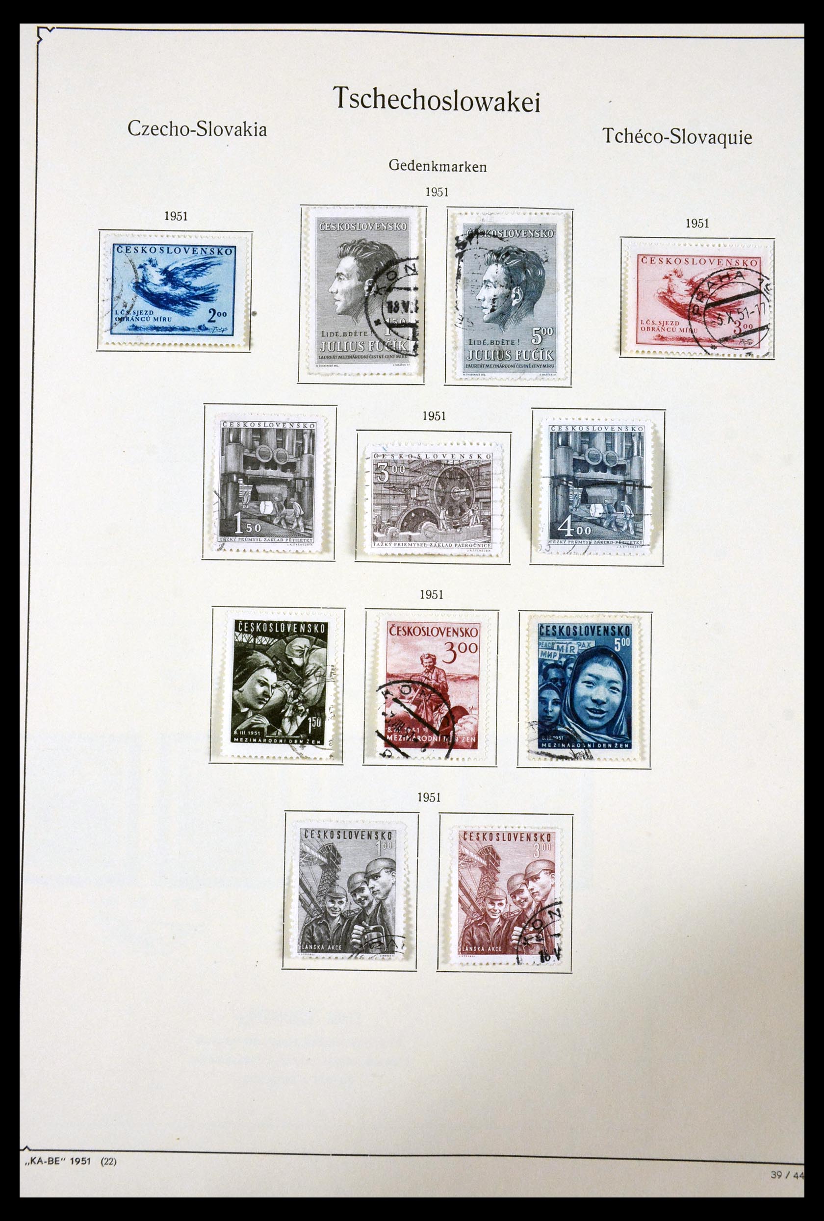 29716 079 - 29716 Czechoslovakia 1918-1974.