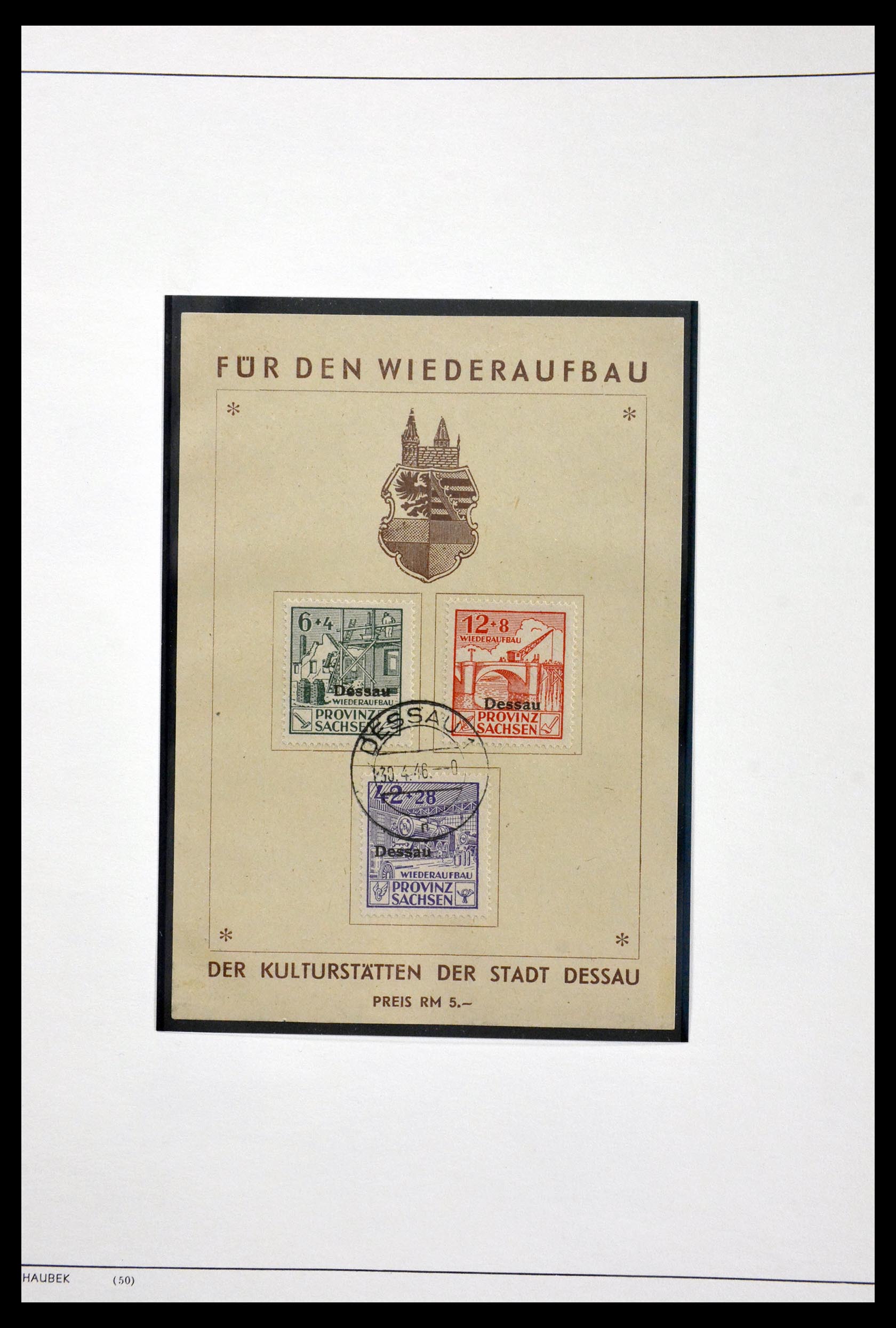 29731 032 - 29731 Local stamps Sovjetzone 1945-1949.