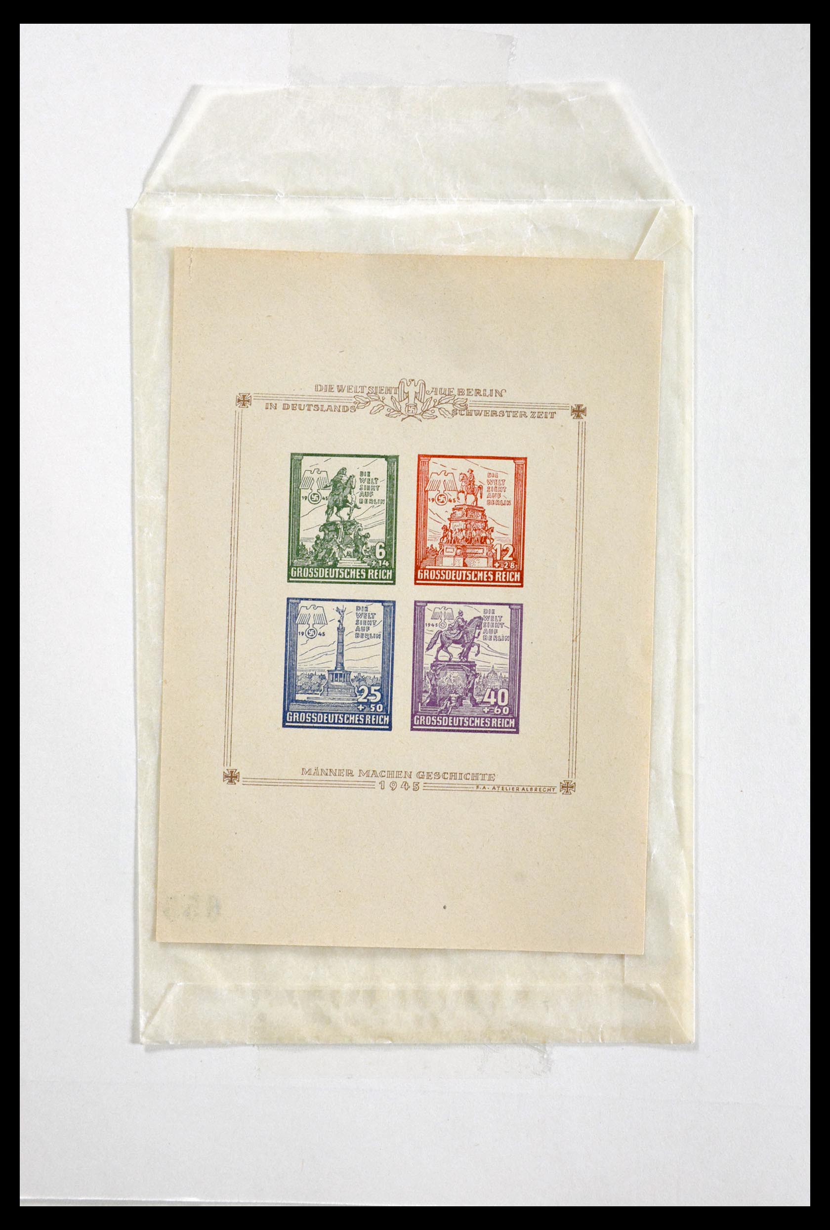 29731 035 - 29731 Local stamps Sovjetzone 1945-1949.