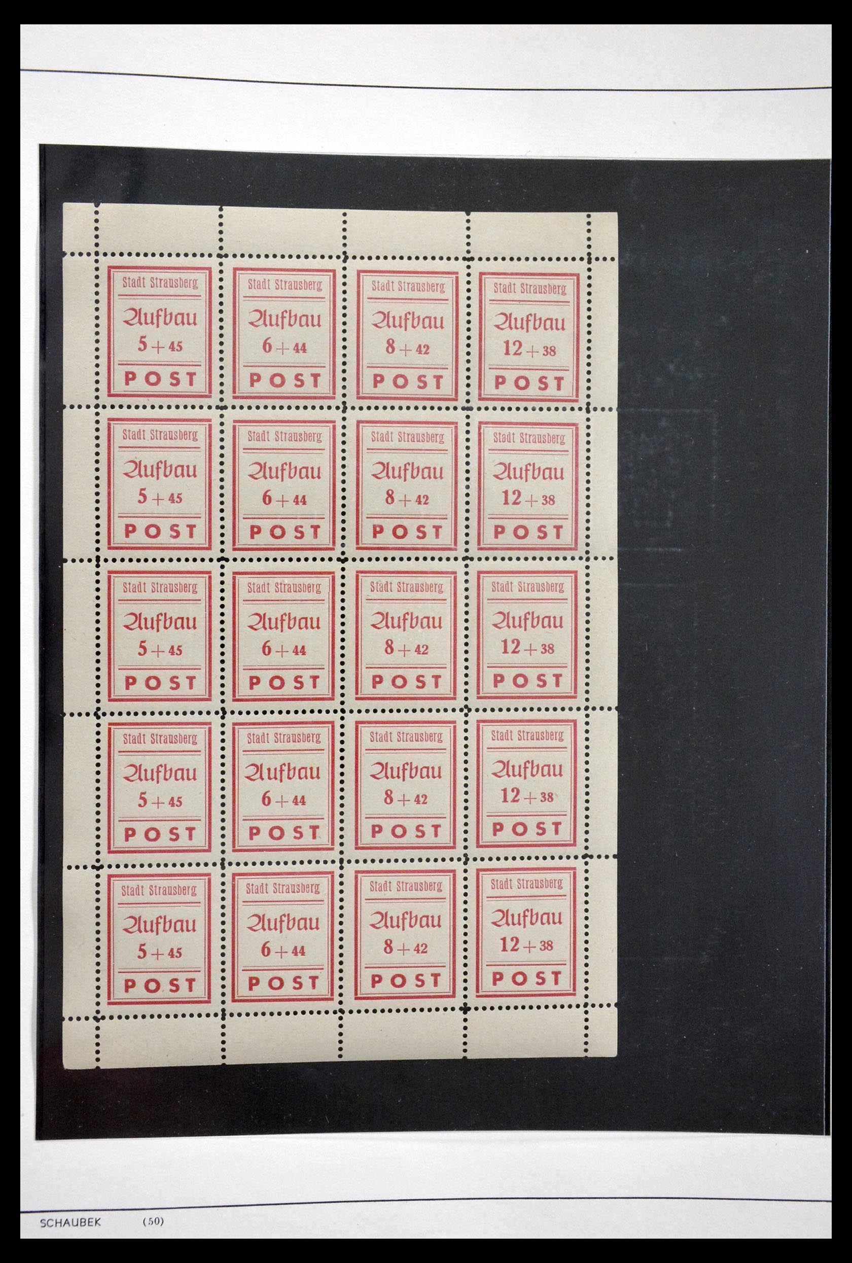29731 053 - 29731 Local stamps Sovjetzone 1945-1949.