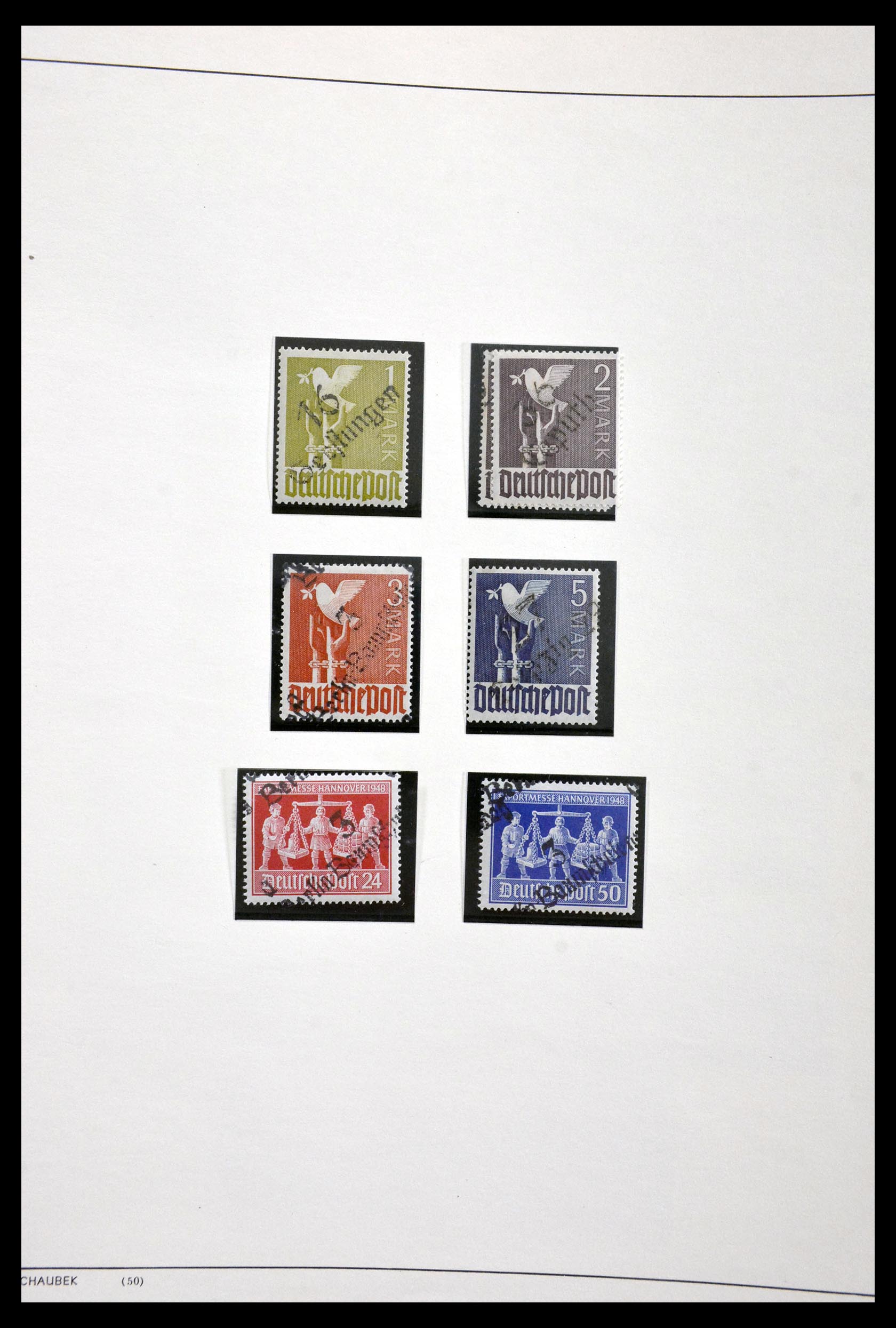 29731 062 - 29731 Local stamps Sovjetzone 1945-1949.