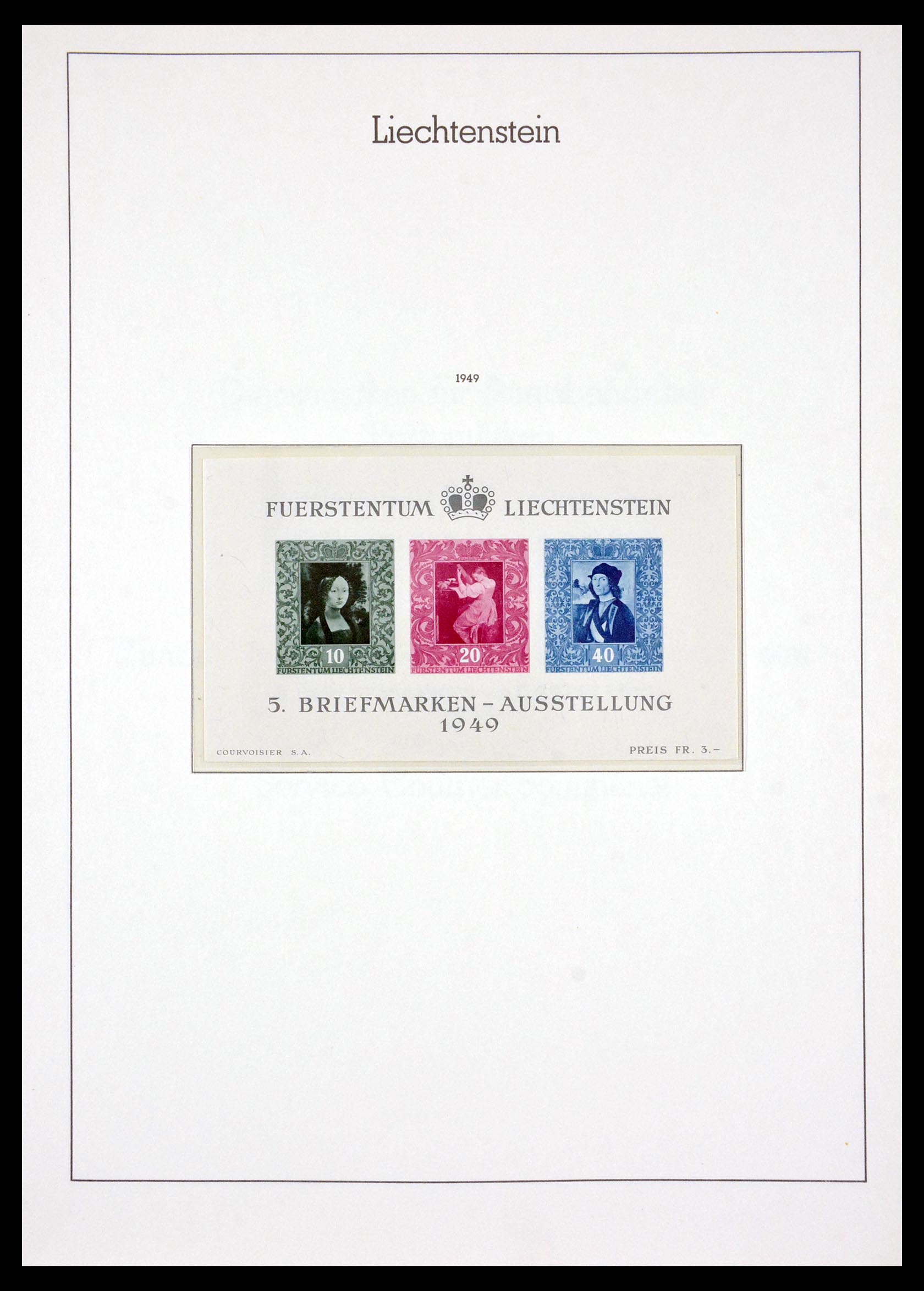 29734 058 - 29734 Liechtenstein 1912-1968.