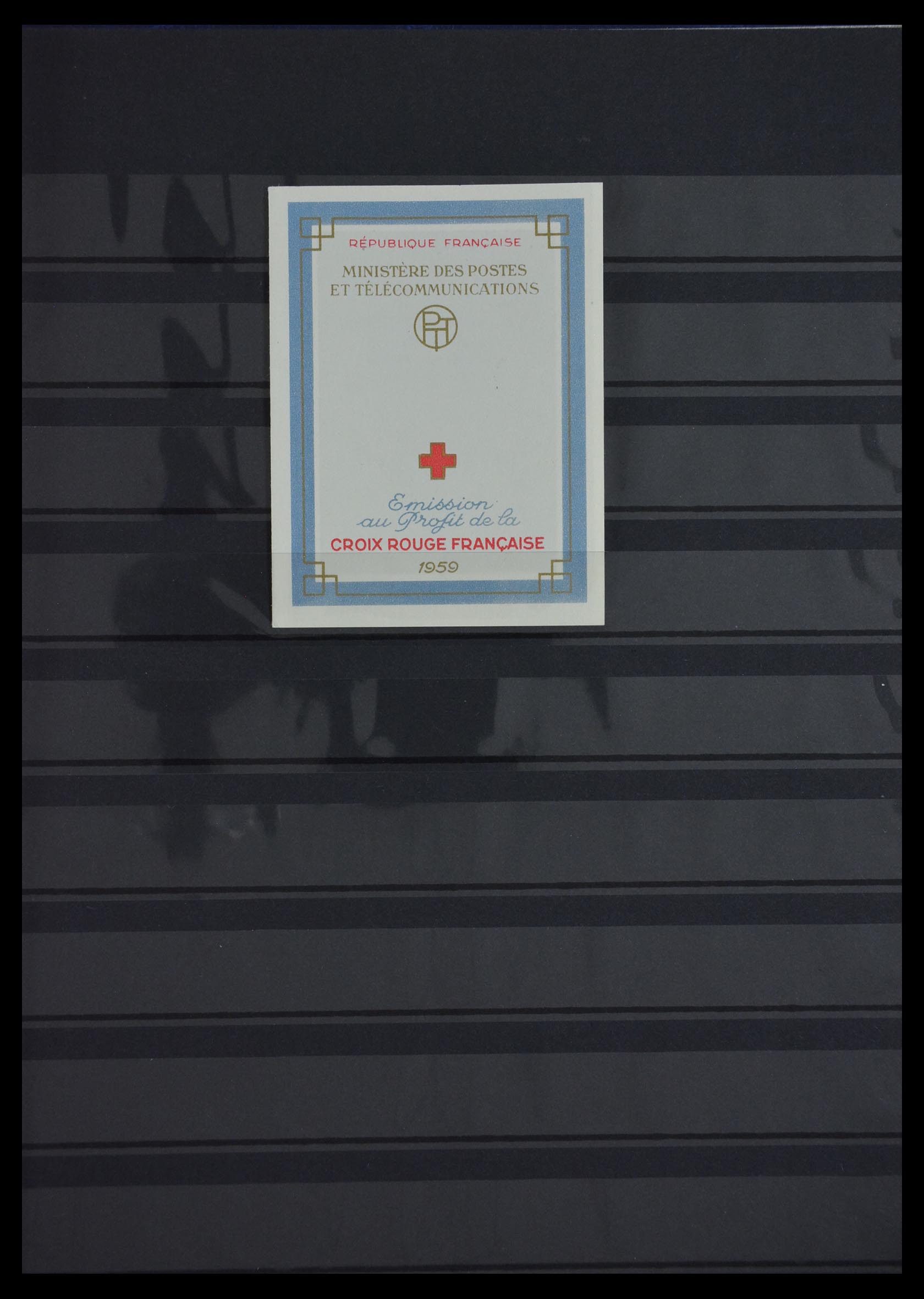 29737 009 - 29737 Frankrijk Rode Kruisboekjes 1952-1959.