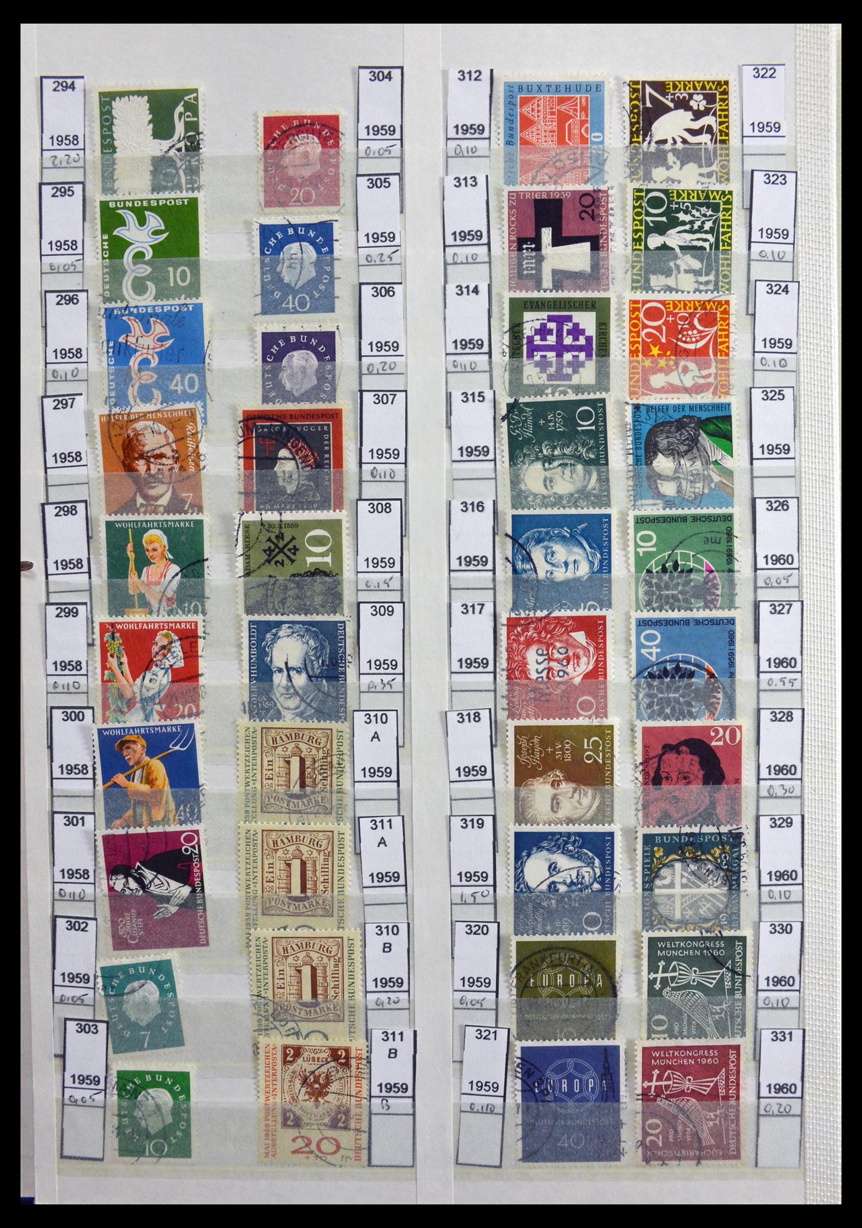 29741 010 - 29741 Bundespost 1949-1999.