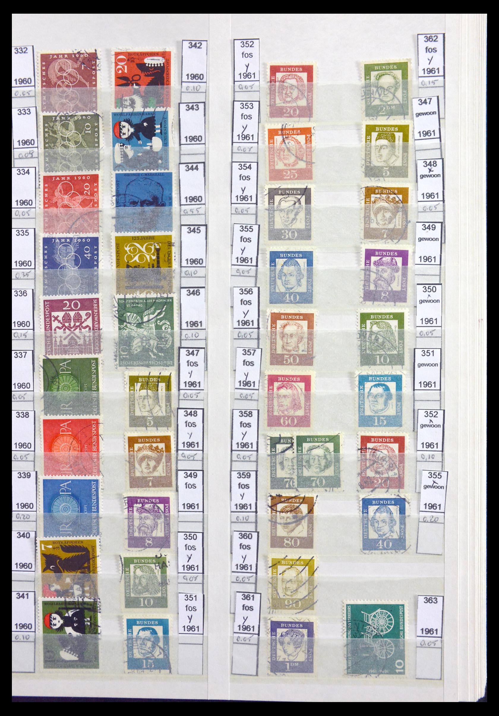 29741 011 - 29741 Bundespost 1949-1999.