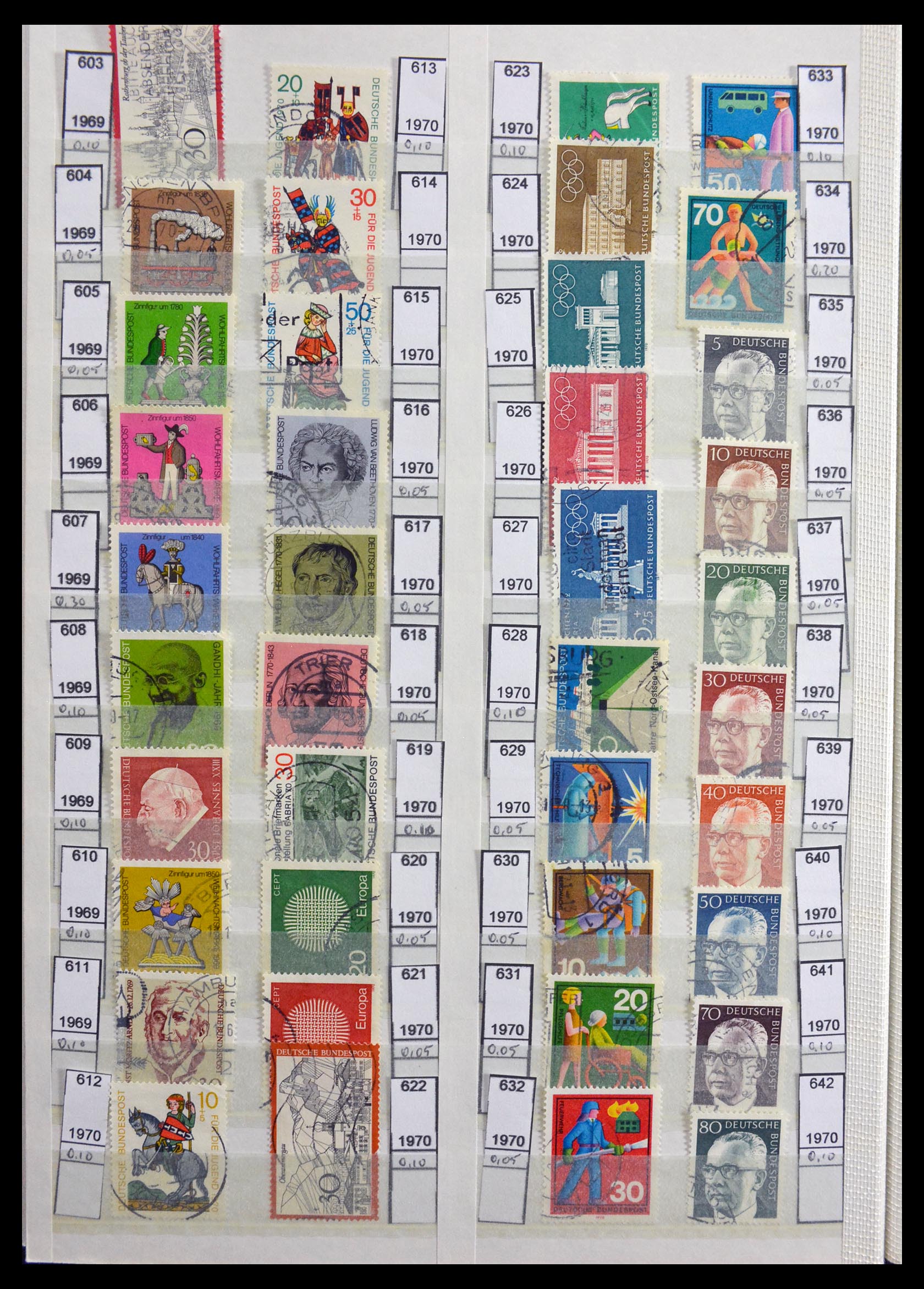29741 018 - 29741 Bundespost 1949-1999.