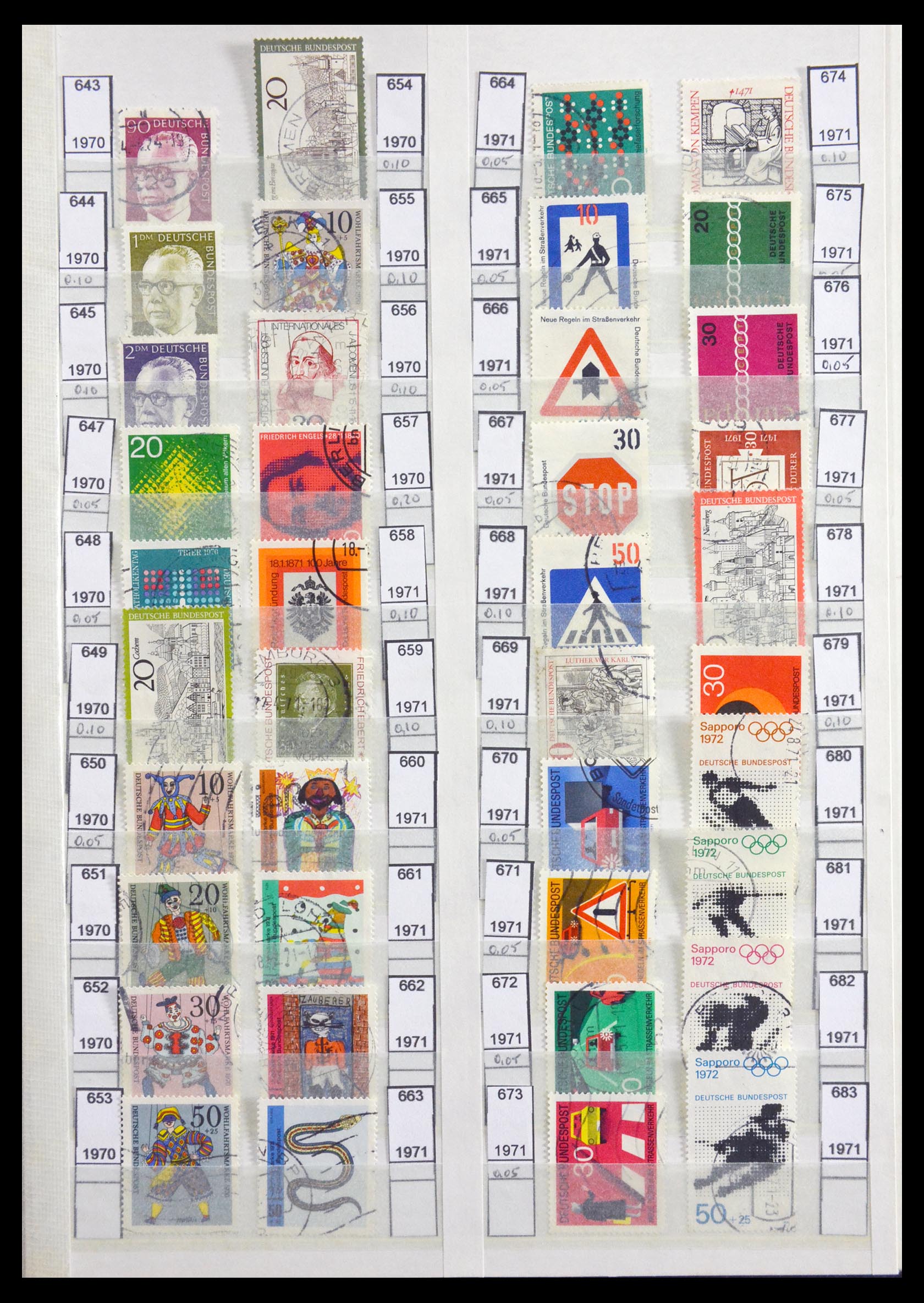 29741 019 - 29741 Bundespost 1949-1999.