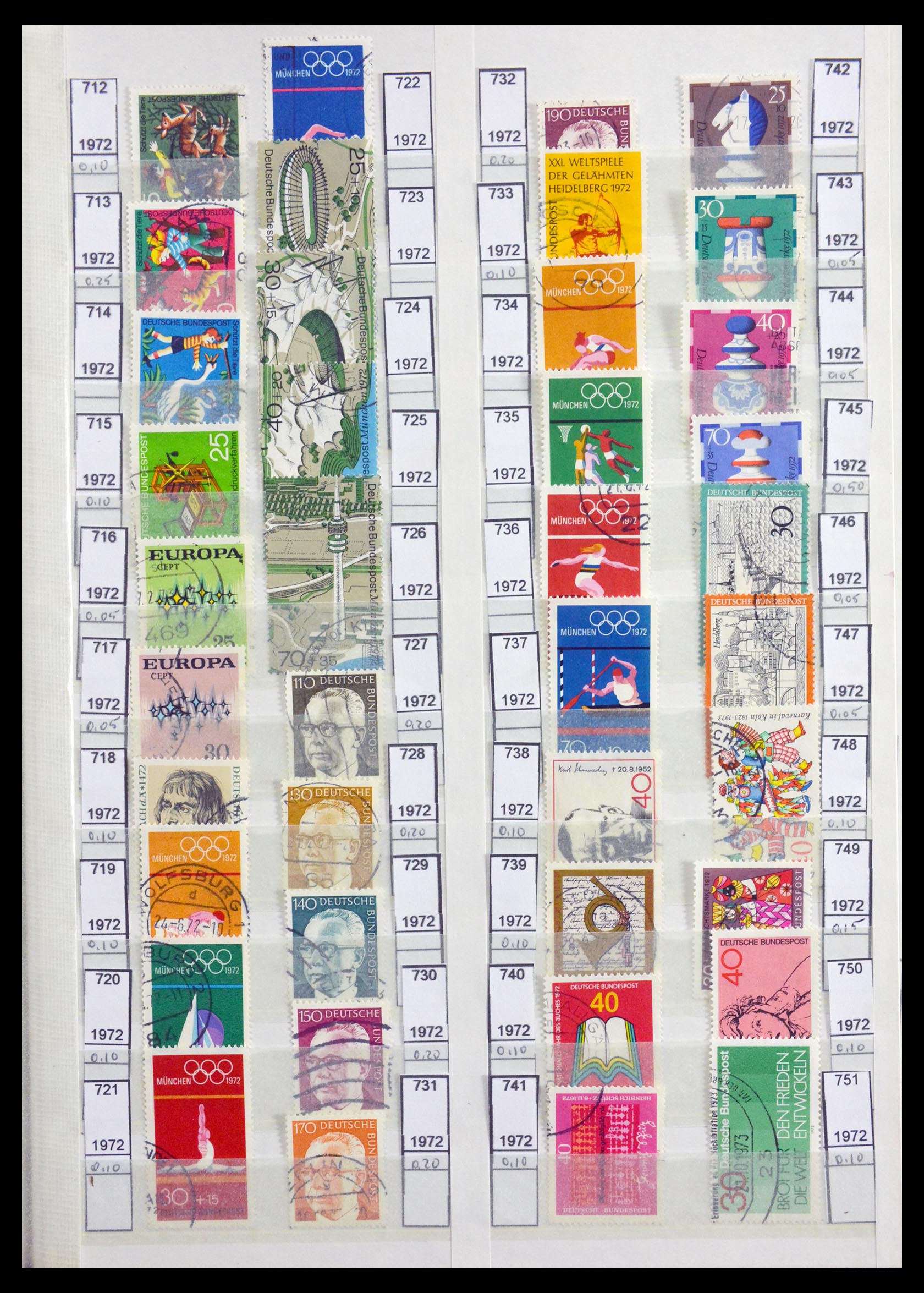 29741 021 - 29741 Bundespost 1949-1999.