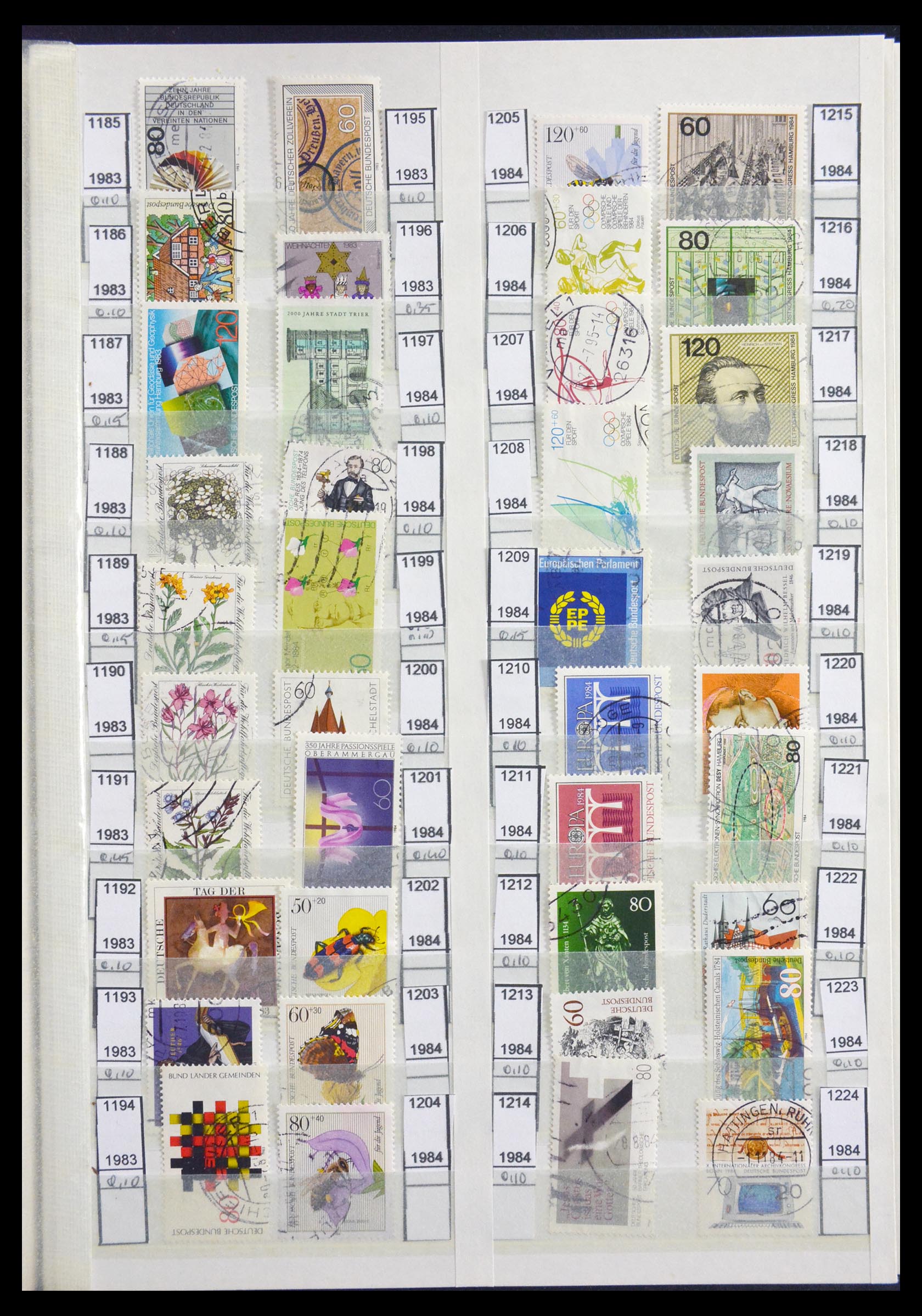 29741 033 - 29741 Bundespost 1949-1999.