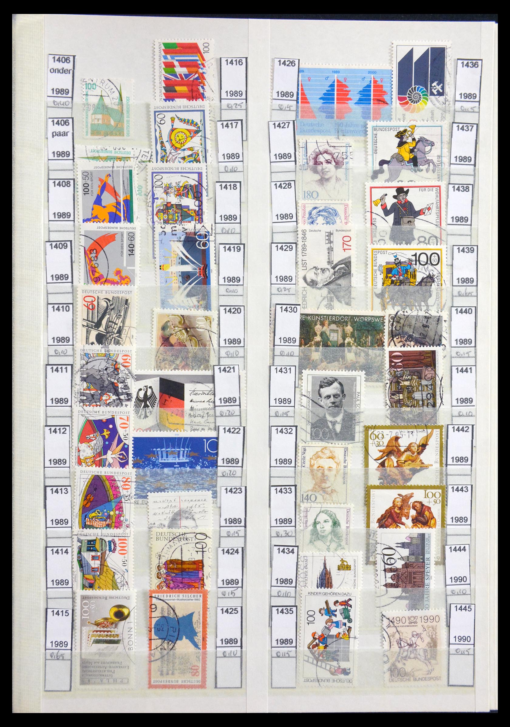 29741 039 - 29741 Bundespost 1949-1999.