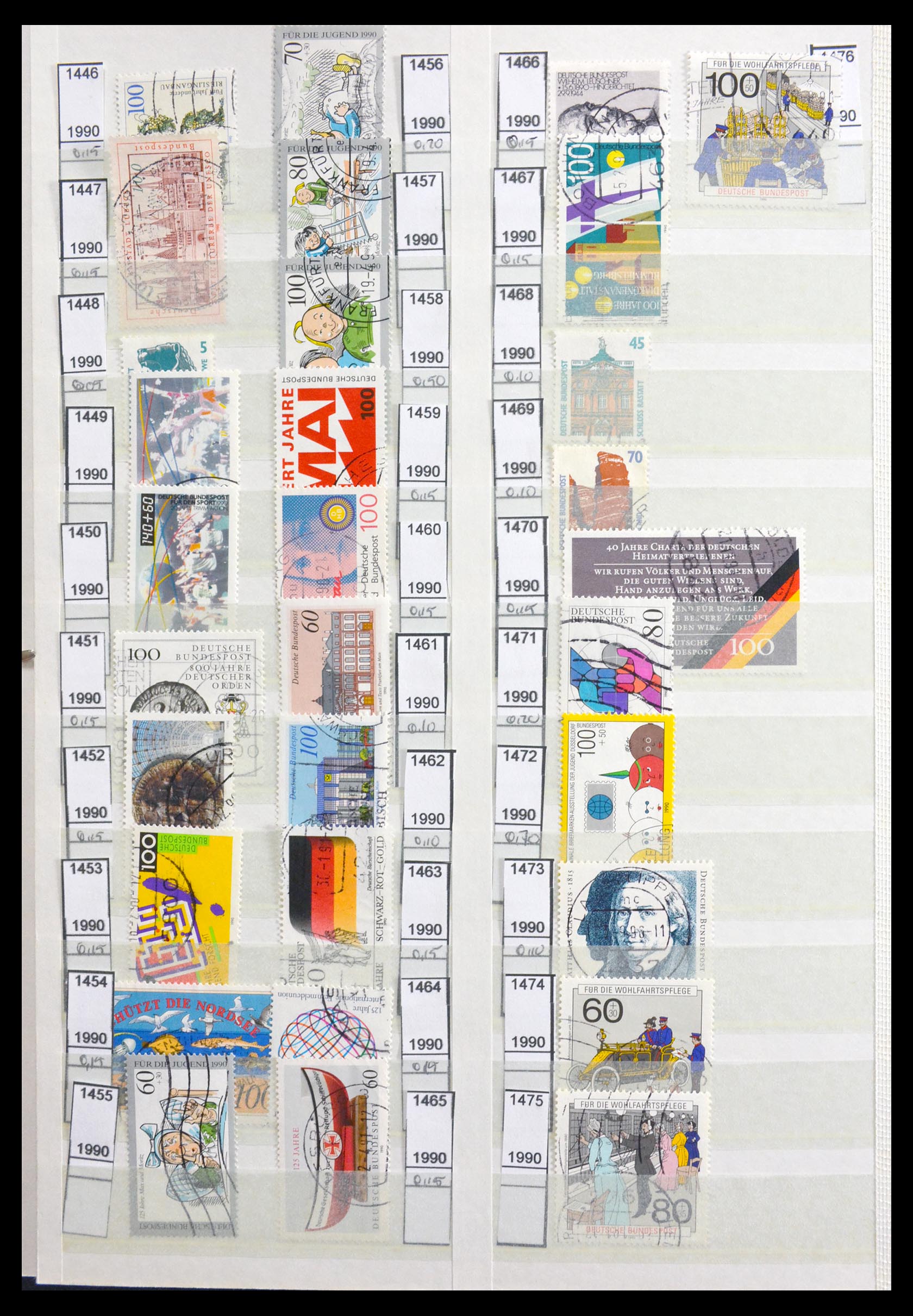 29741 040 - 29741 Bundespost 1949-1999.