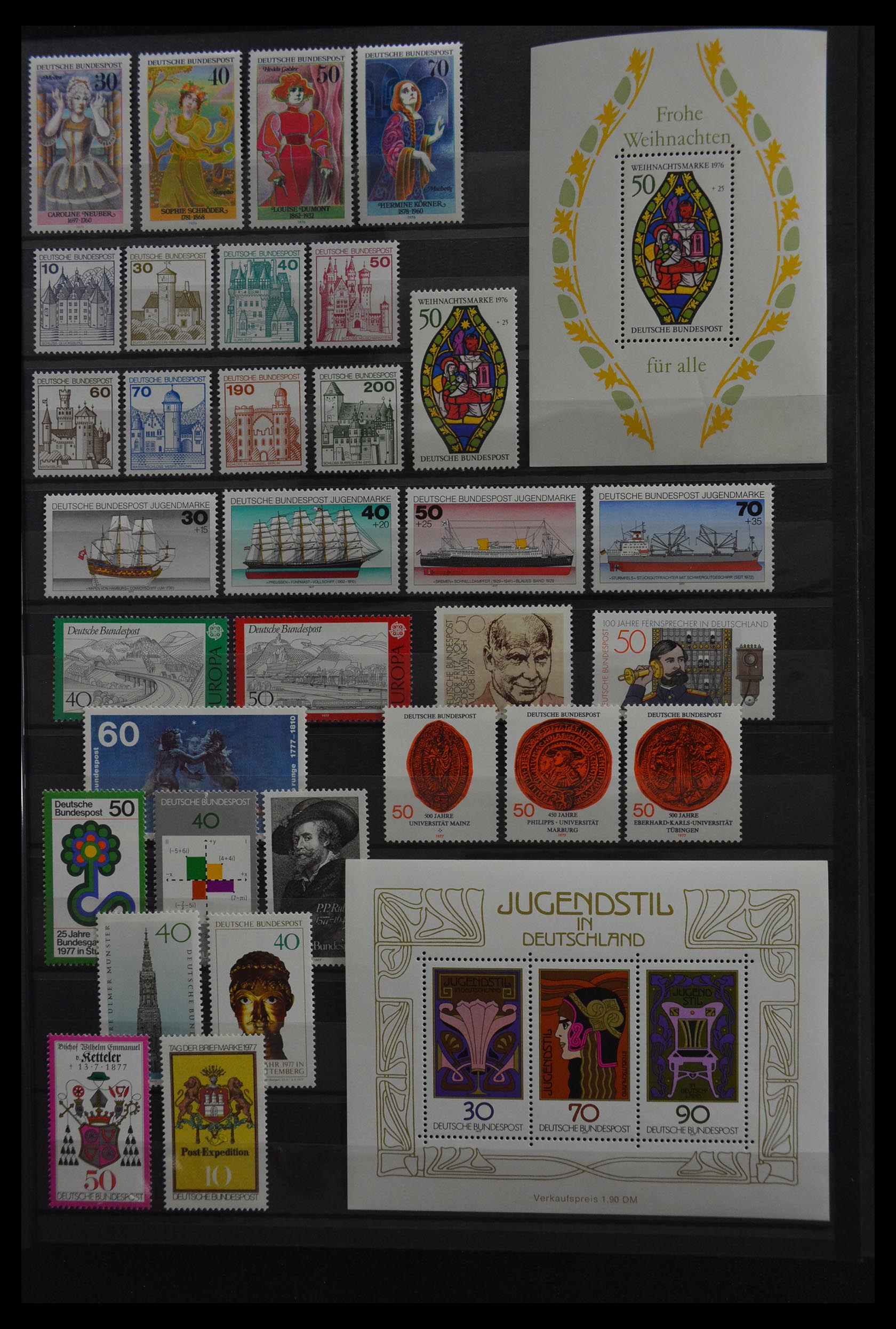 29748 019 - 29748 Bundespost 1952-1997.
