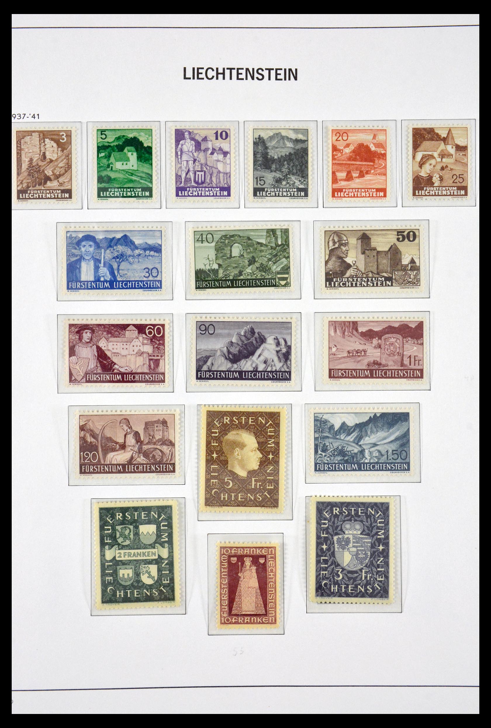 29750 013 - 29750 Liechtenstein 1912-2014.