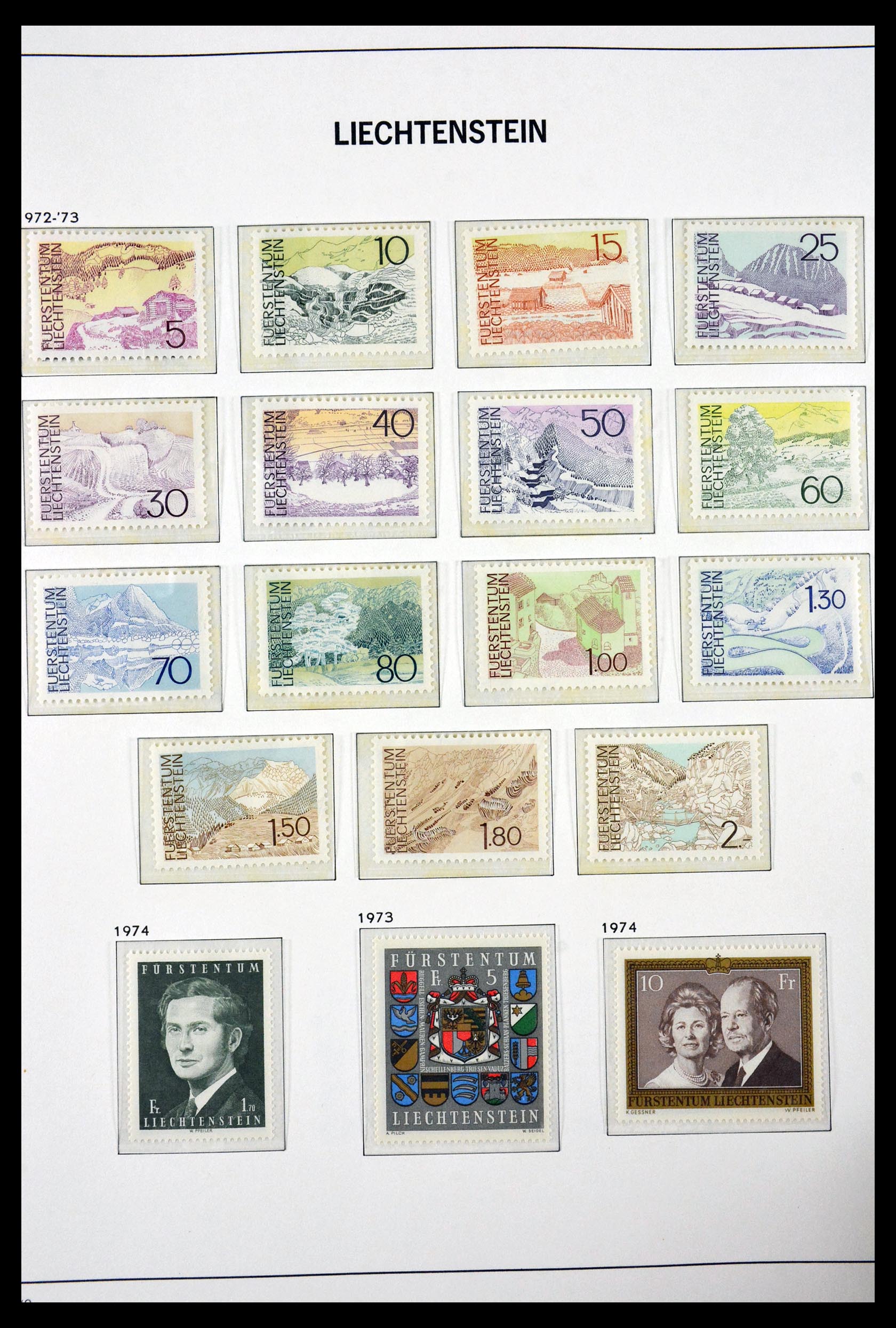 29750 057 - 29750 Liechtenstein 1912-2014.