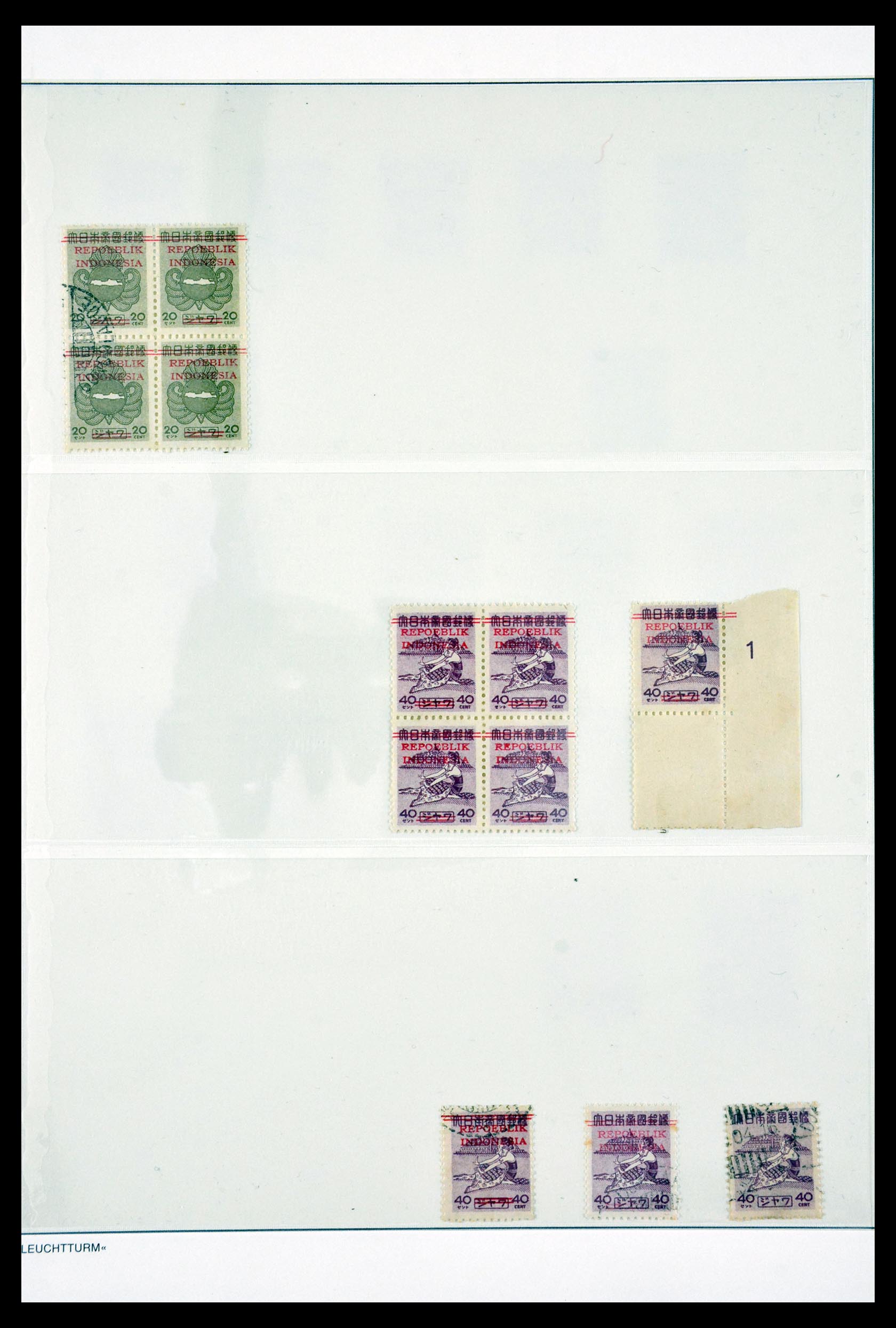 29786 008 - 29786 Interimperiode Indonesië 1945-1948.