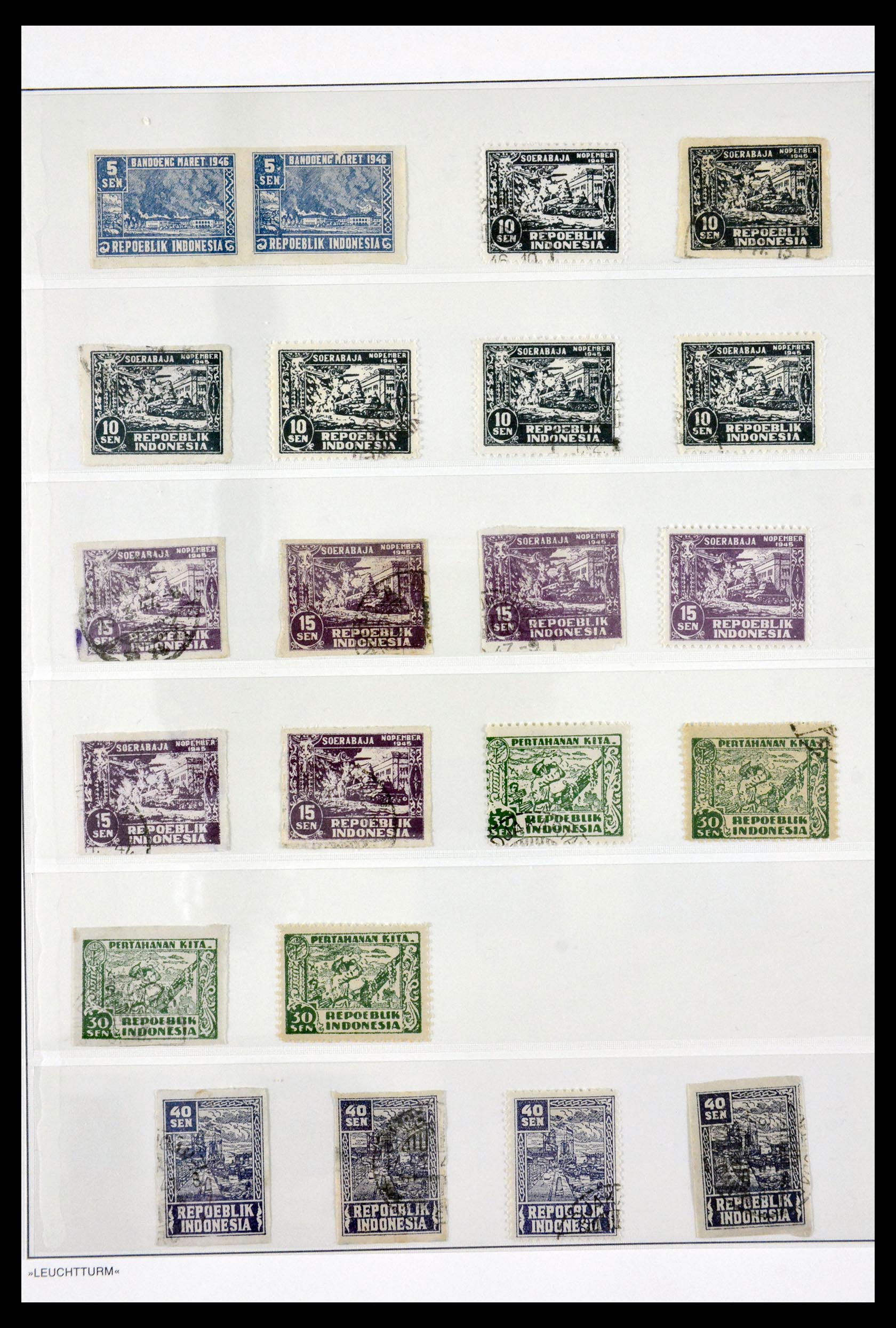 29786 080 - 29786 Interimperiod Indonesia 1945-1948.