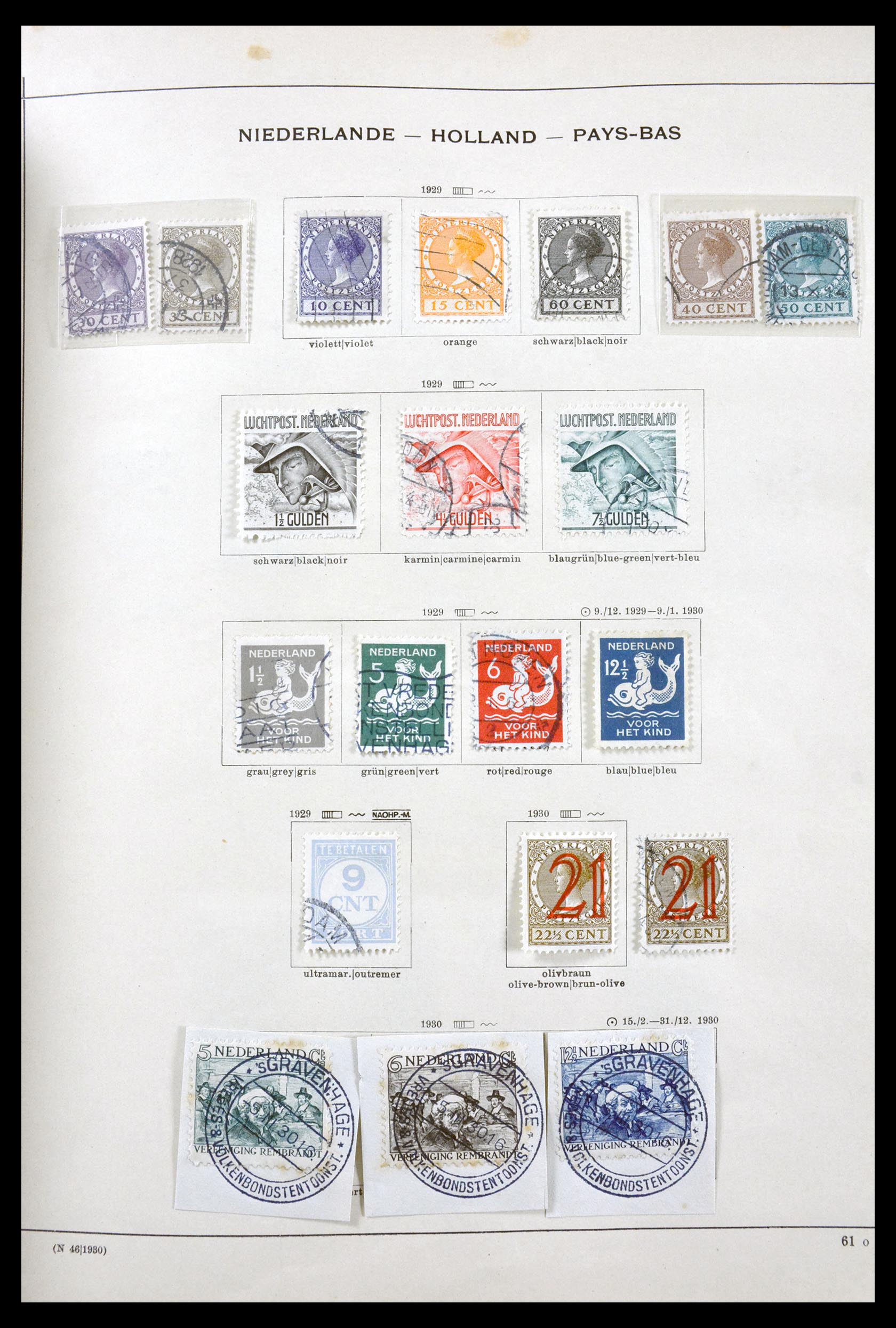 29799 005 - 29799 Netherlands 1921-1964.