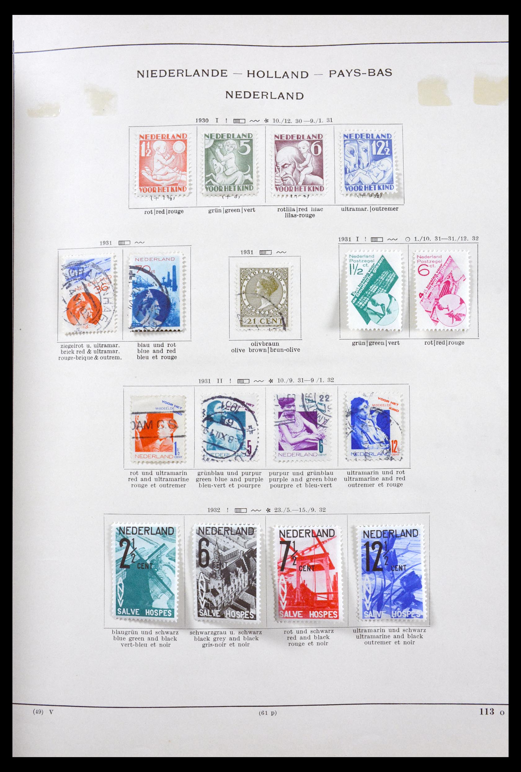 29799 006 - 29799 Netherlands 1921-1964.