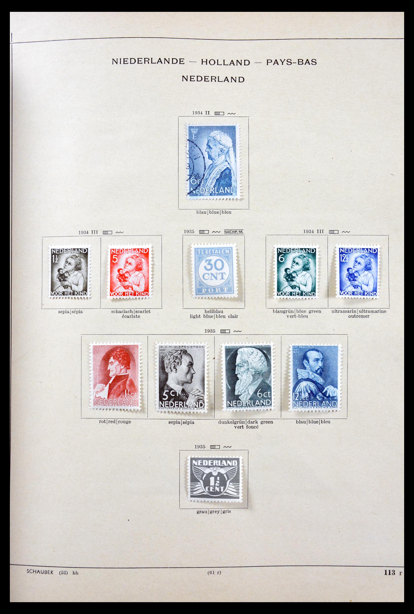 29799 009 - 29799 Netherlands 1921-1964.