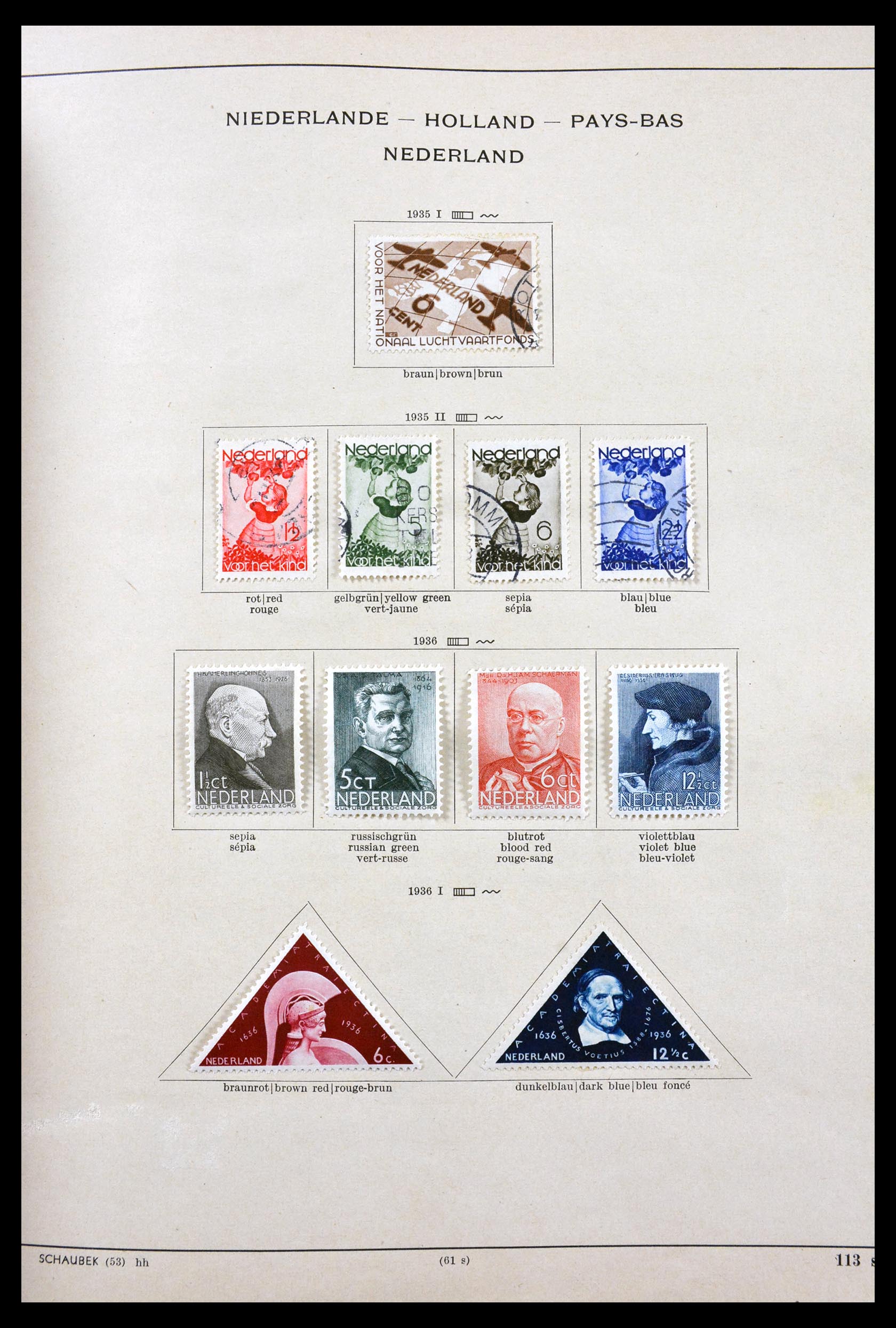 29799 010 - 29799 Netherlands 1921-1964.