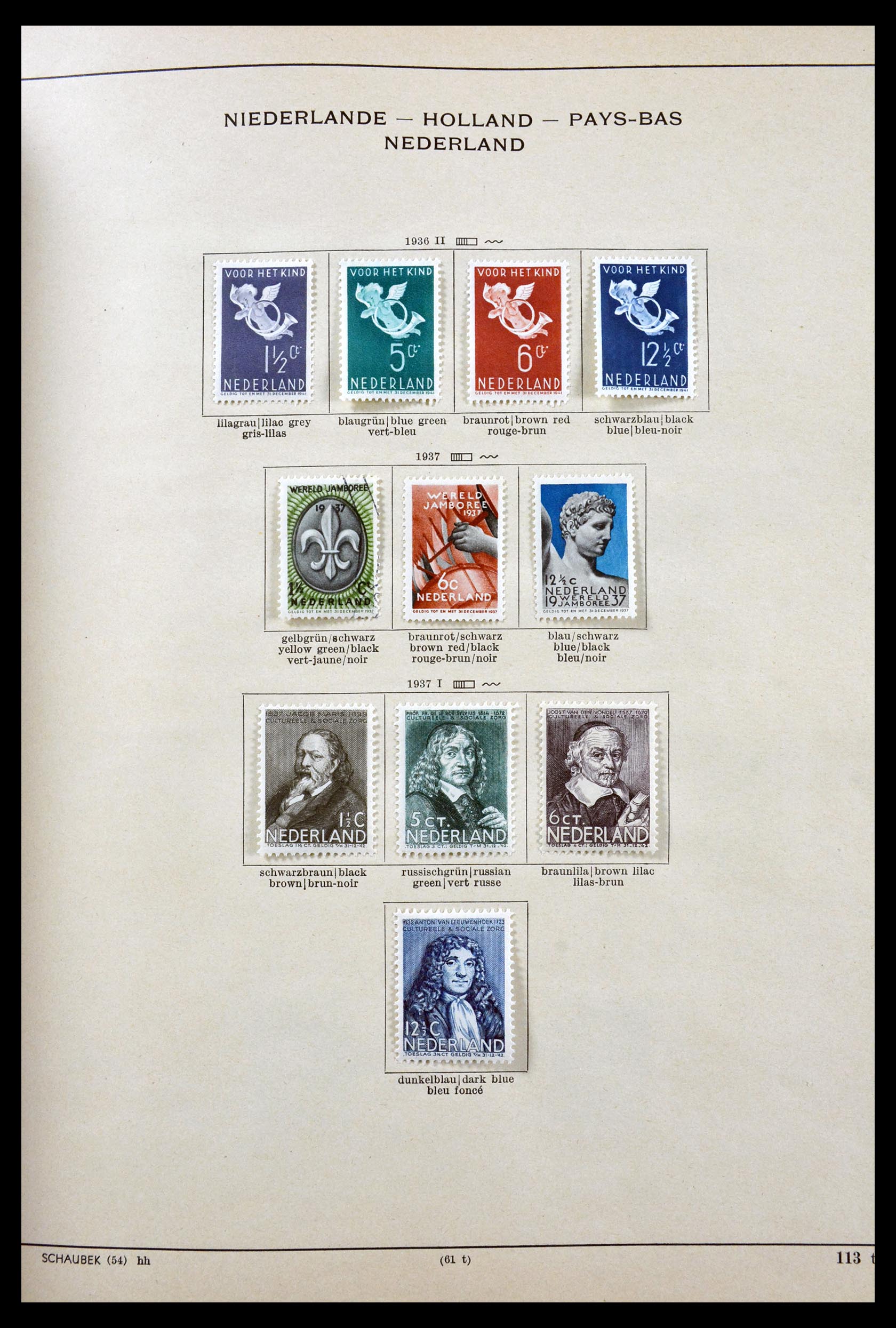29799 011 - 29799 Netherlands 1921-1964.