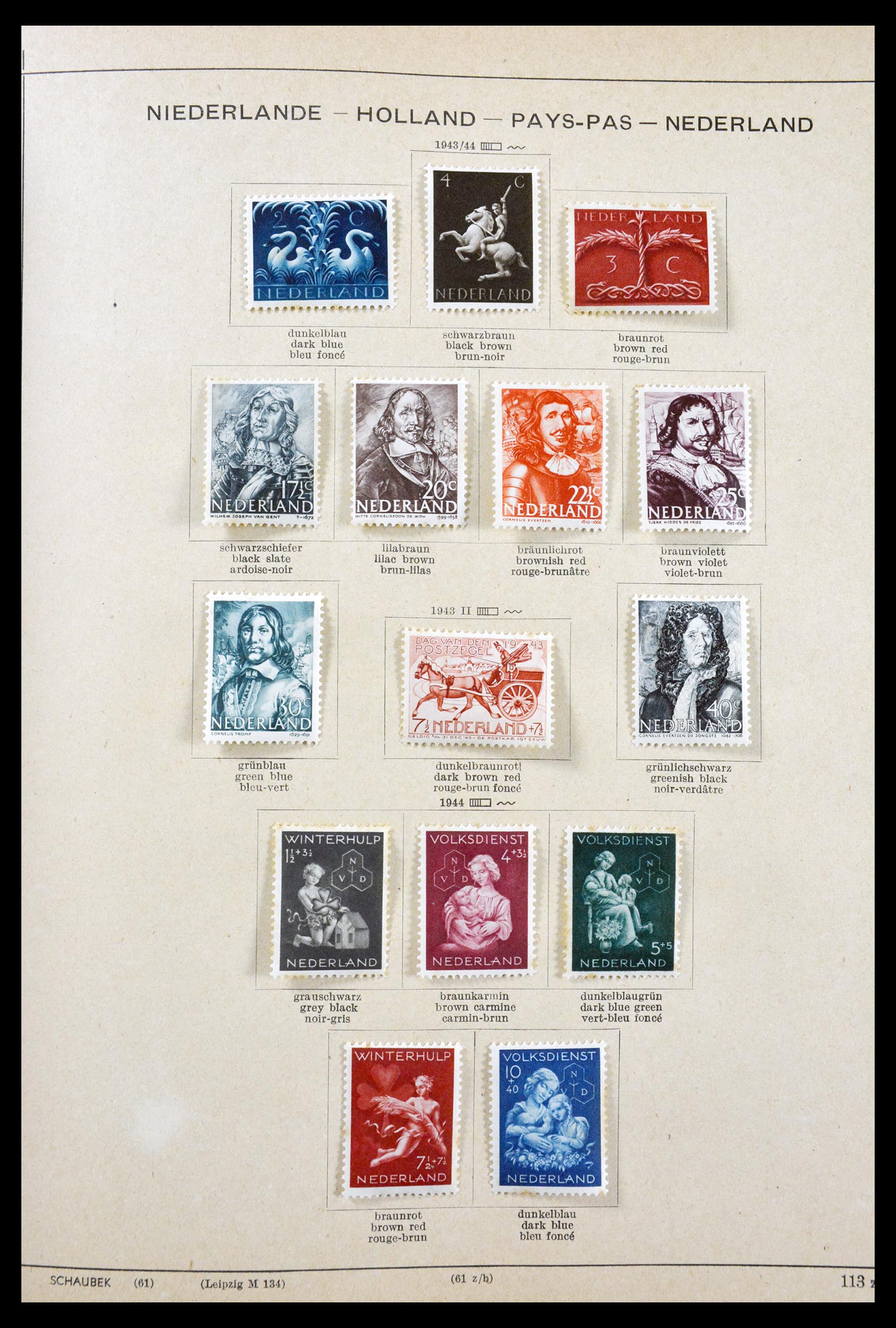 29799 019 - 29799 Netherlands 1921-1964.