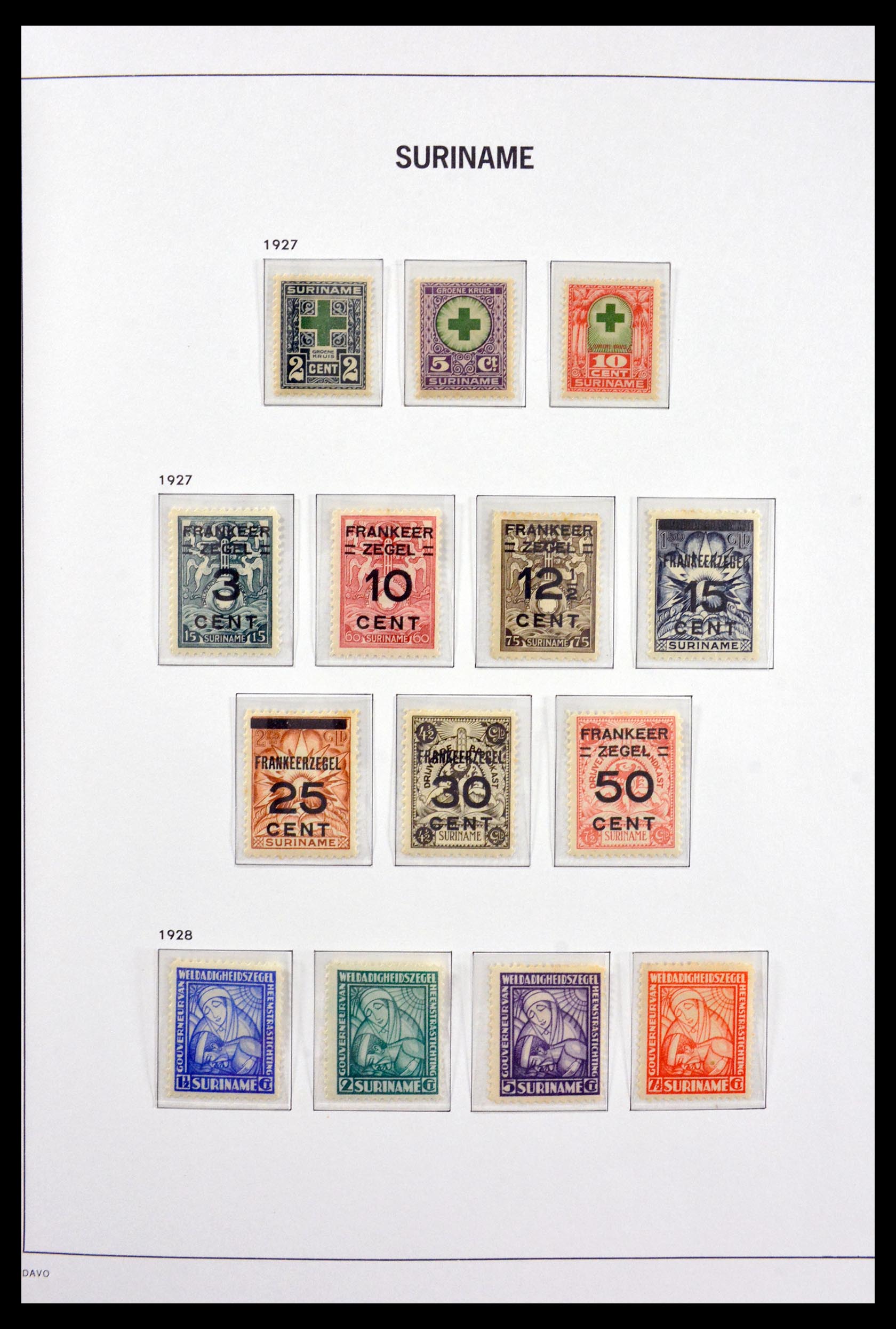 29801 006 - 29801 Surinam 1873-1975.