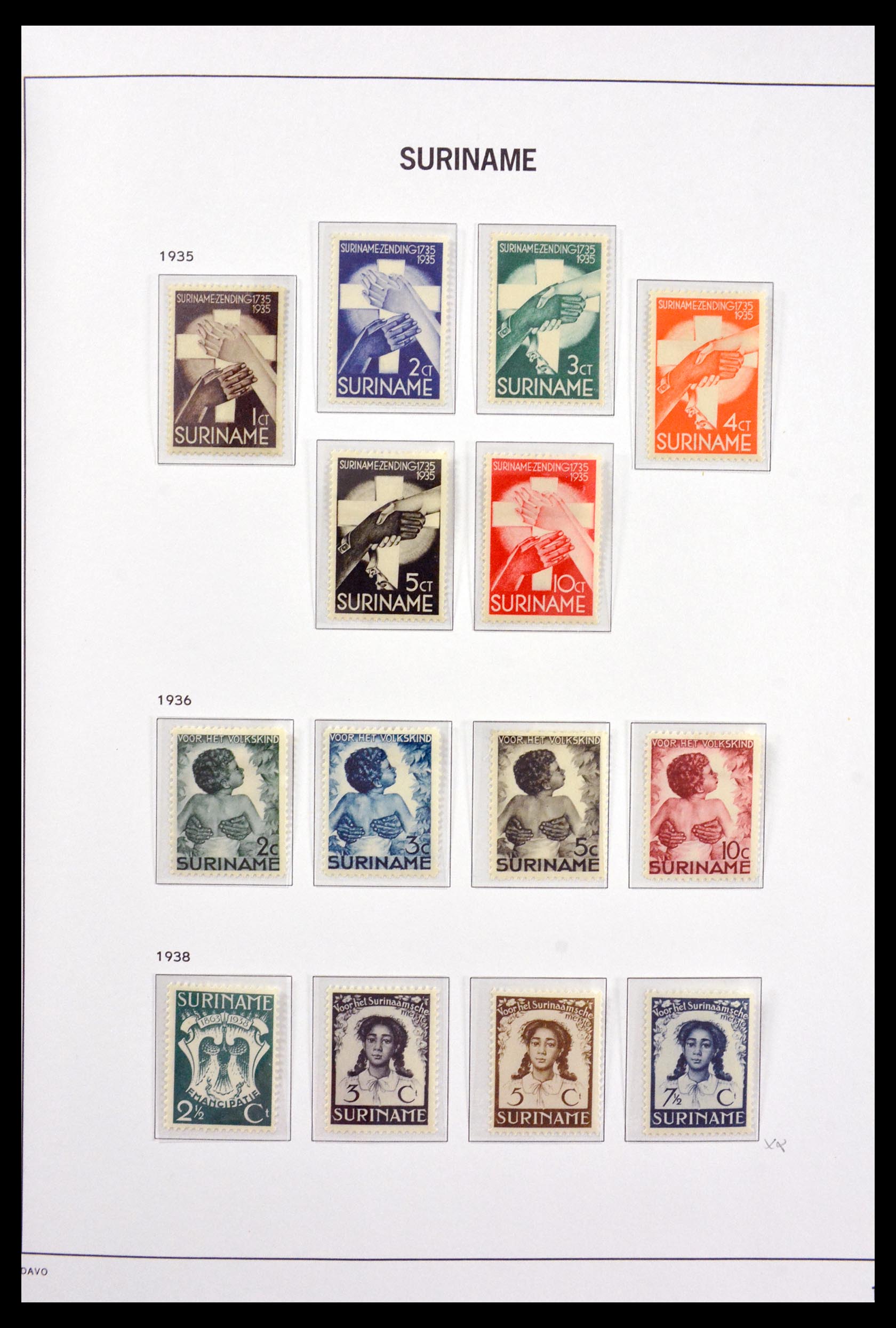 29801 008 - 29801 Surinam 1873-1975.