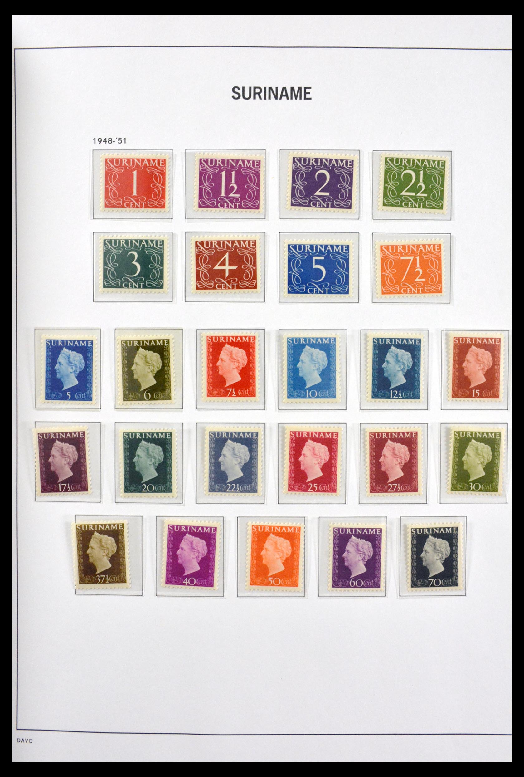 29801 013 - 29801 Surinam 1873-1975.
