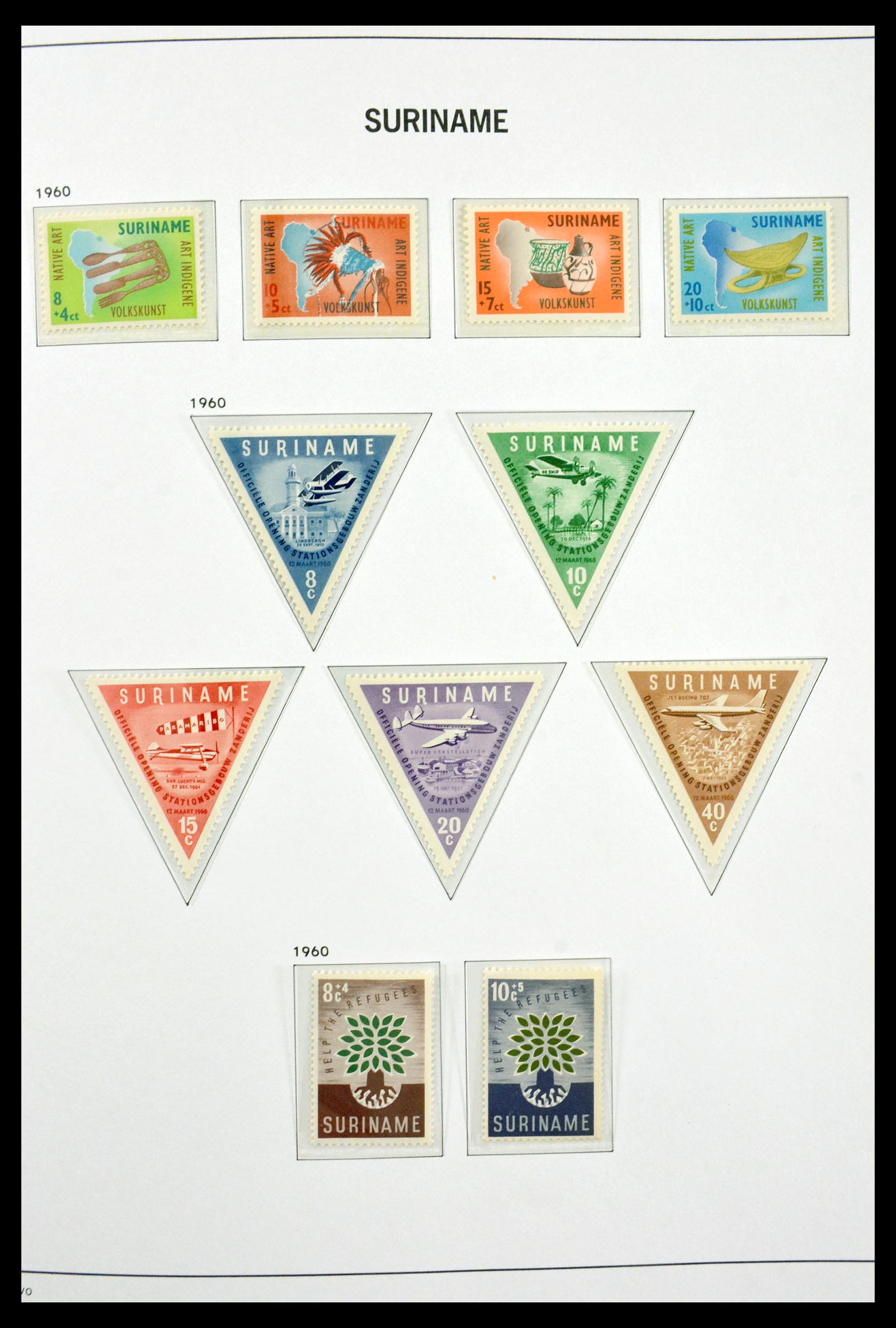 29801 020 - 29801 Surinam 1873-1975.