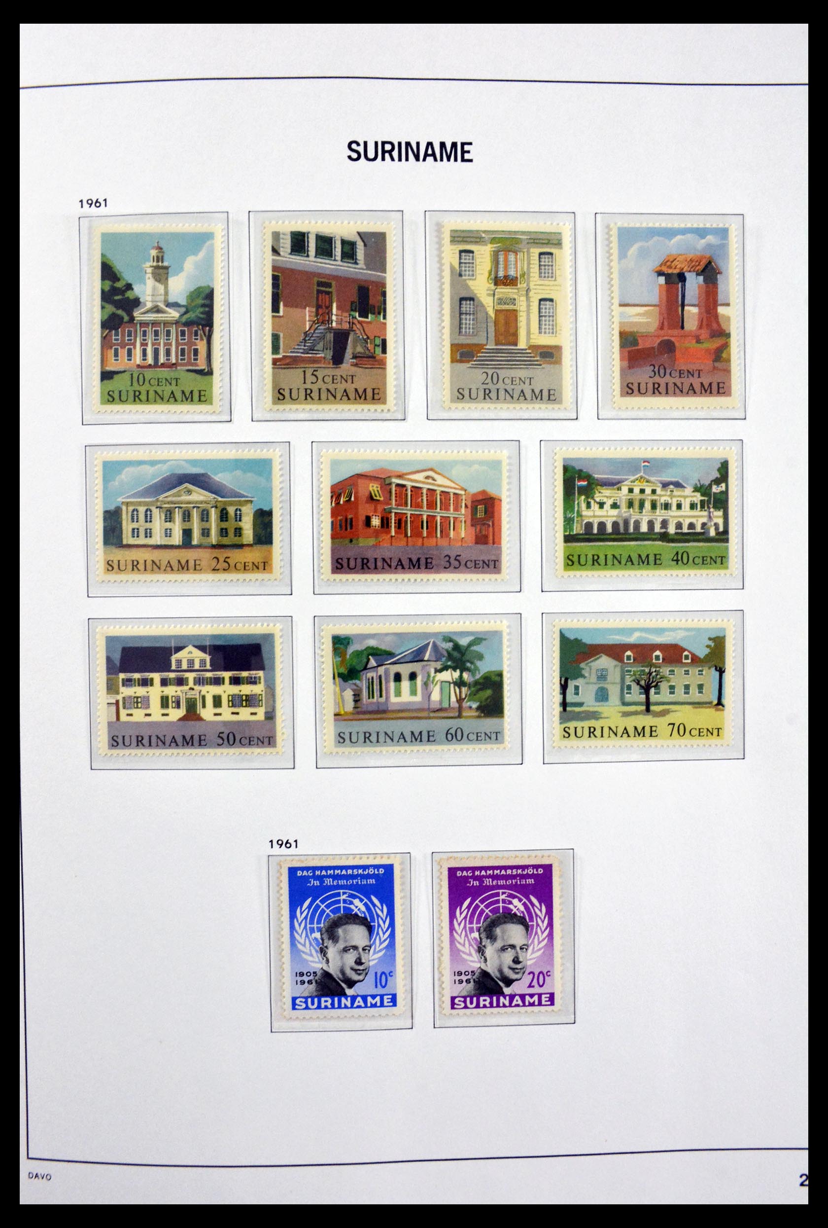 29801 022 - 29801 Surinam 1873-1975.