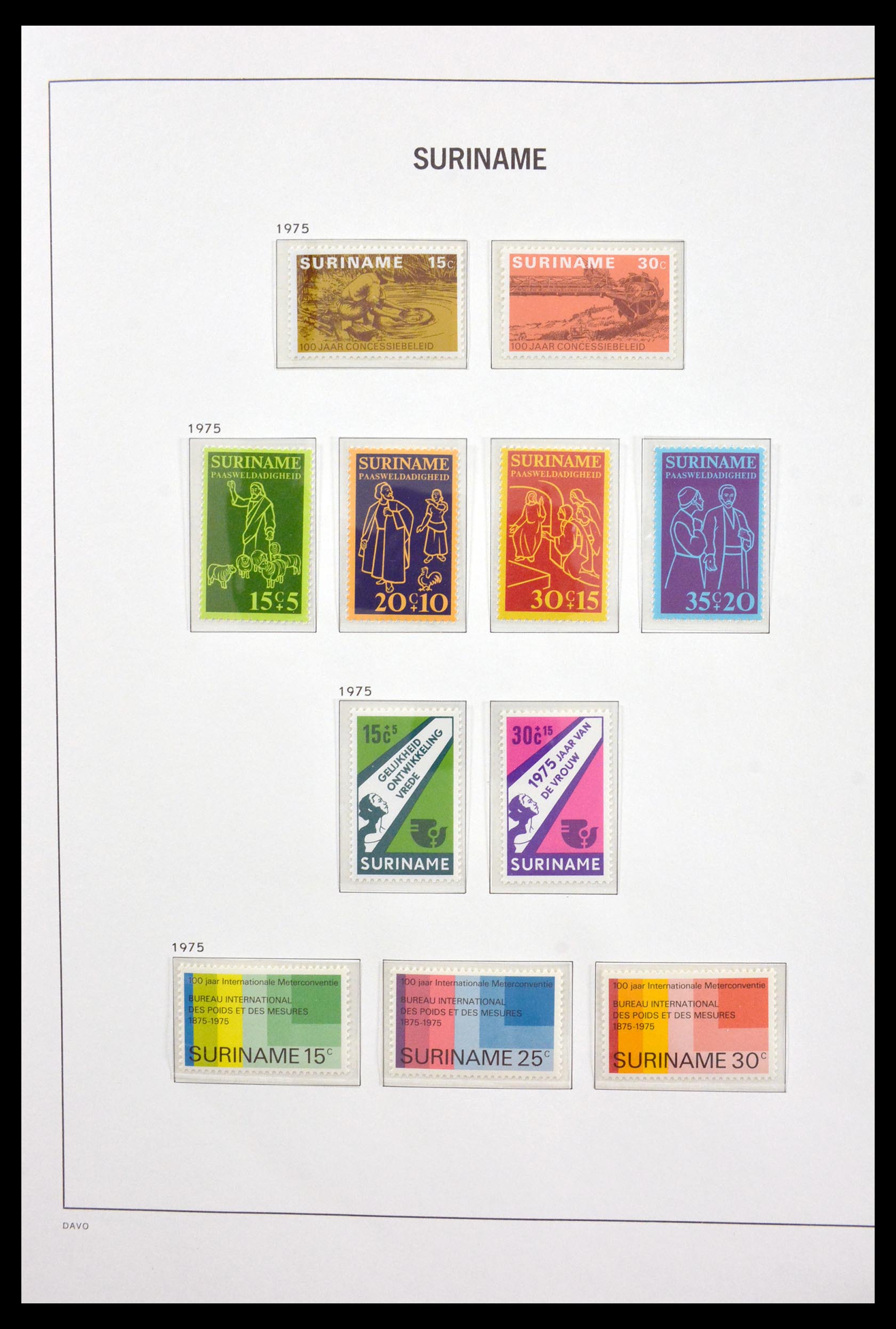 29801 049 - 29801 Suriname 1873-1975.