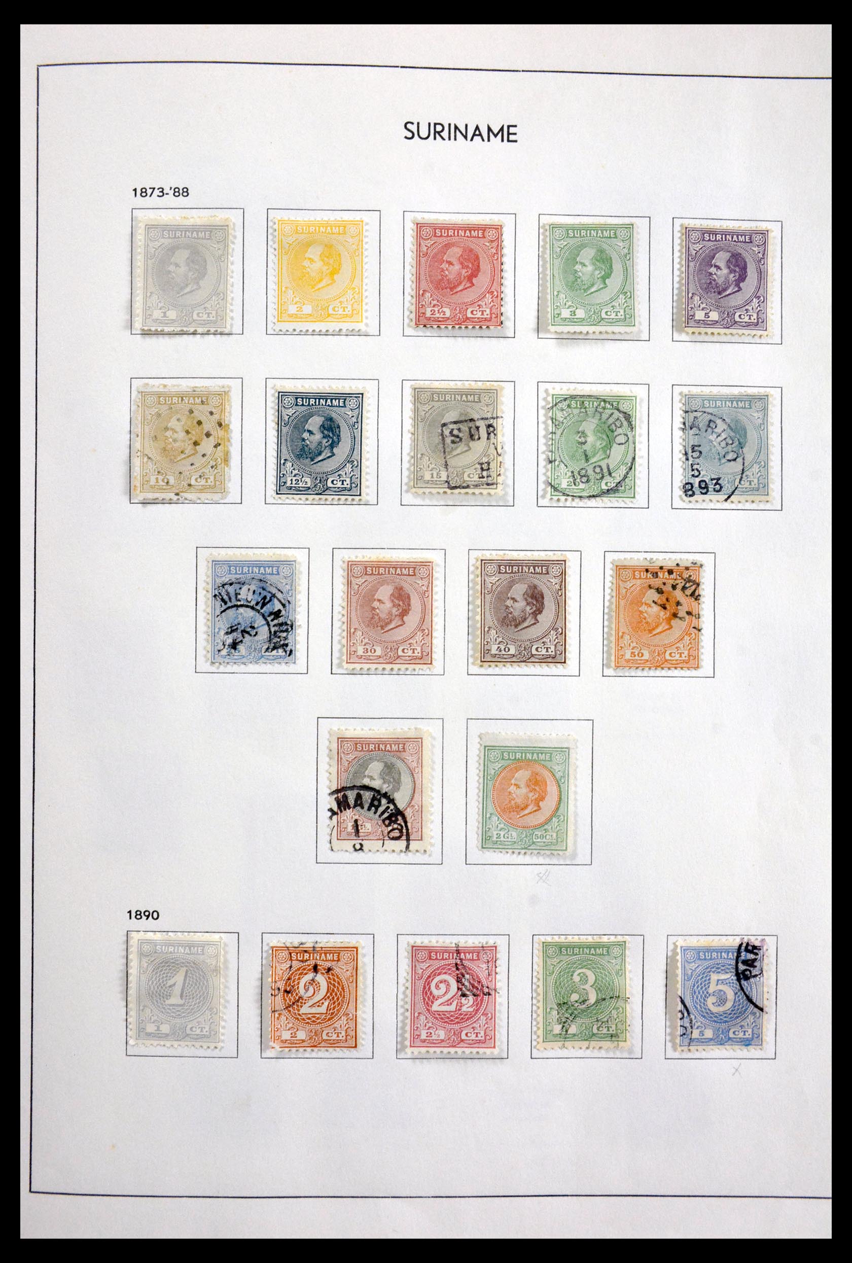 29802 001 - 29802 Suriname 1873-1960.