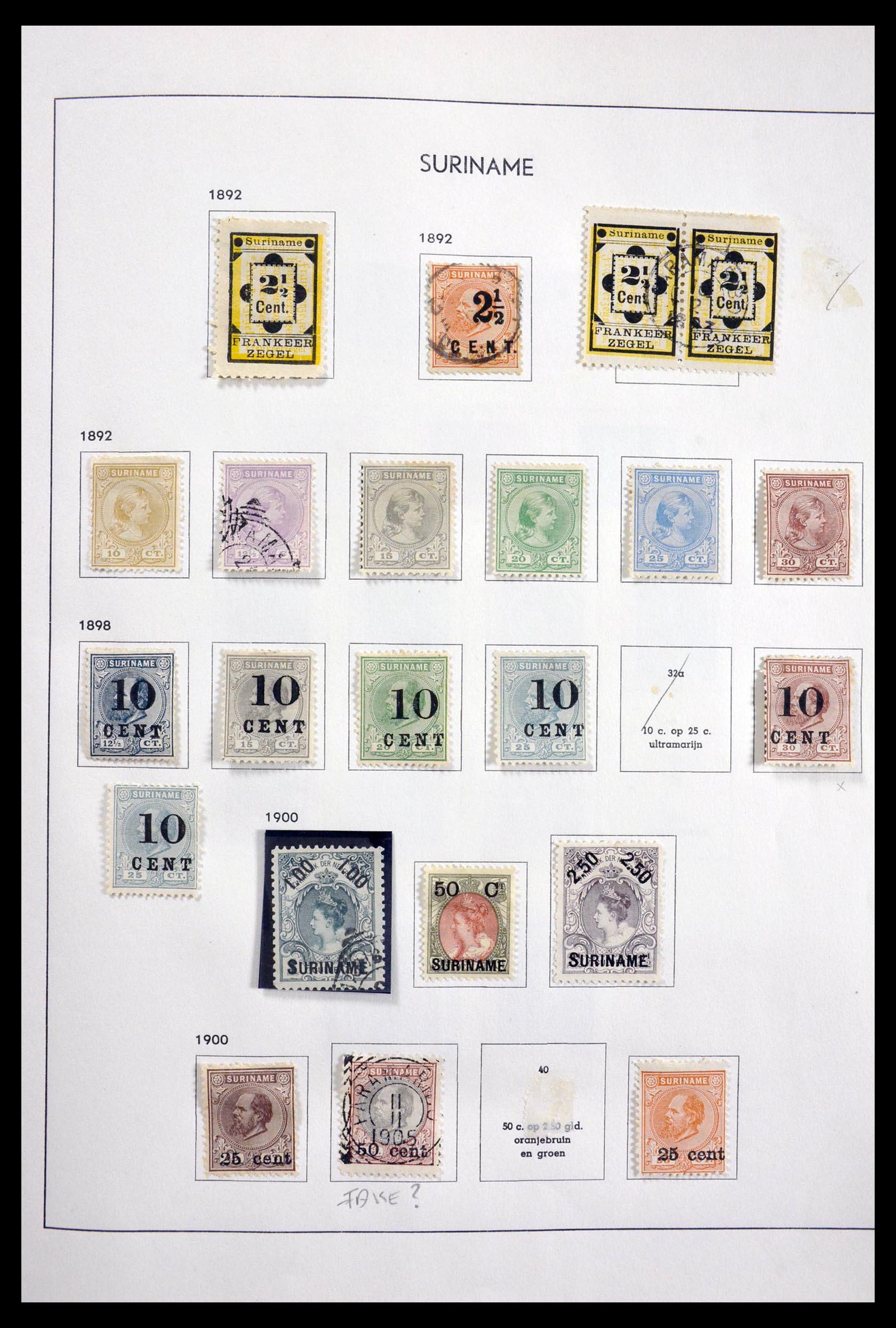 29802 002 - 29802 Suriname 1873-1960.