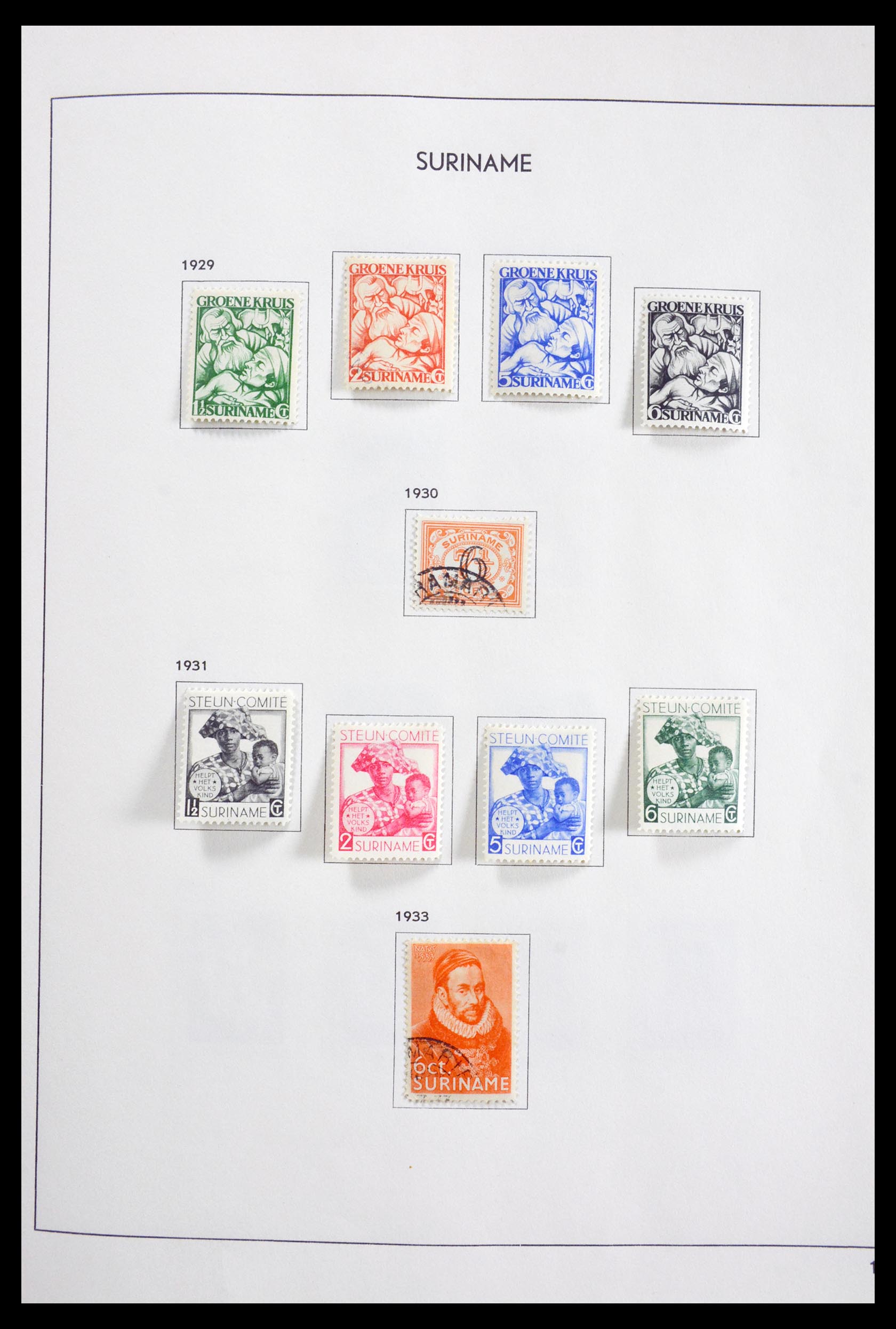 29802 009 - 29802 Suriname 1873-1960.