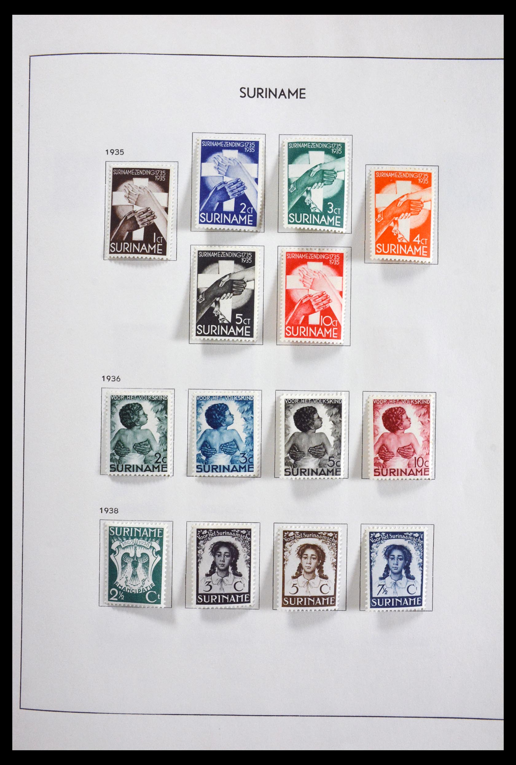 29802 010 - 29802 Suriname 1873-1960.