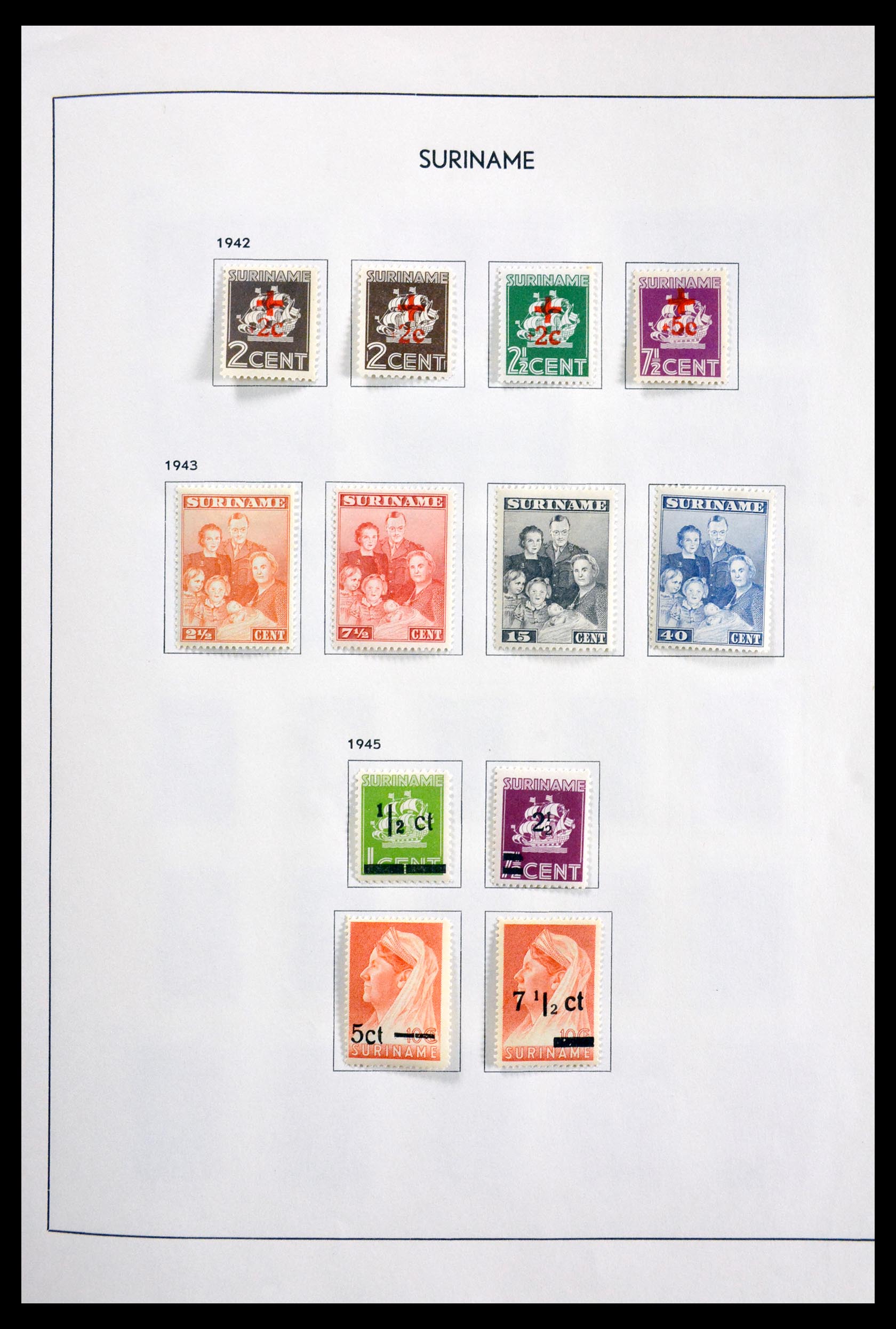 29802 013 - 29802 Suriname 1873-1960.
