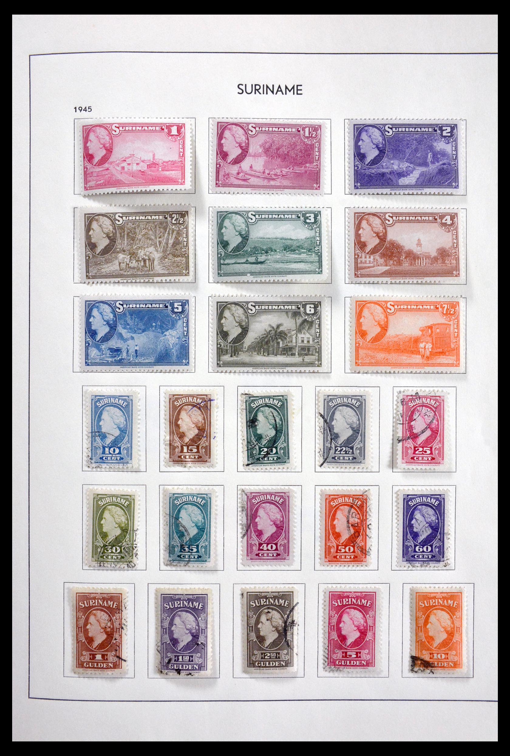 29802 014 - 29802 Suriname 1873-1960.