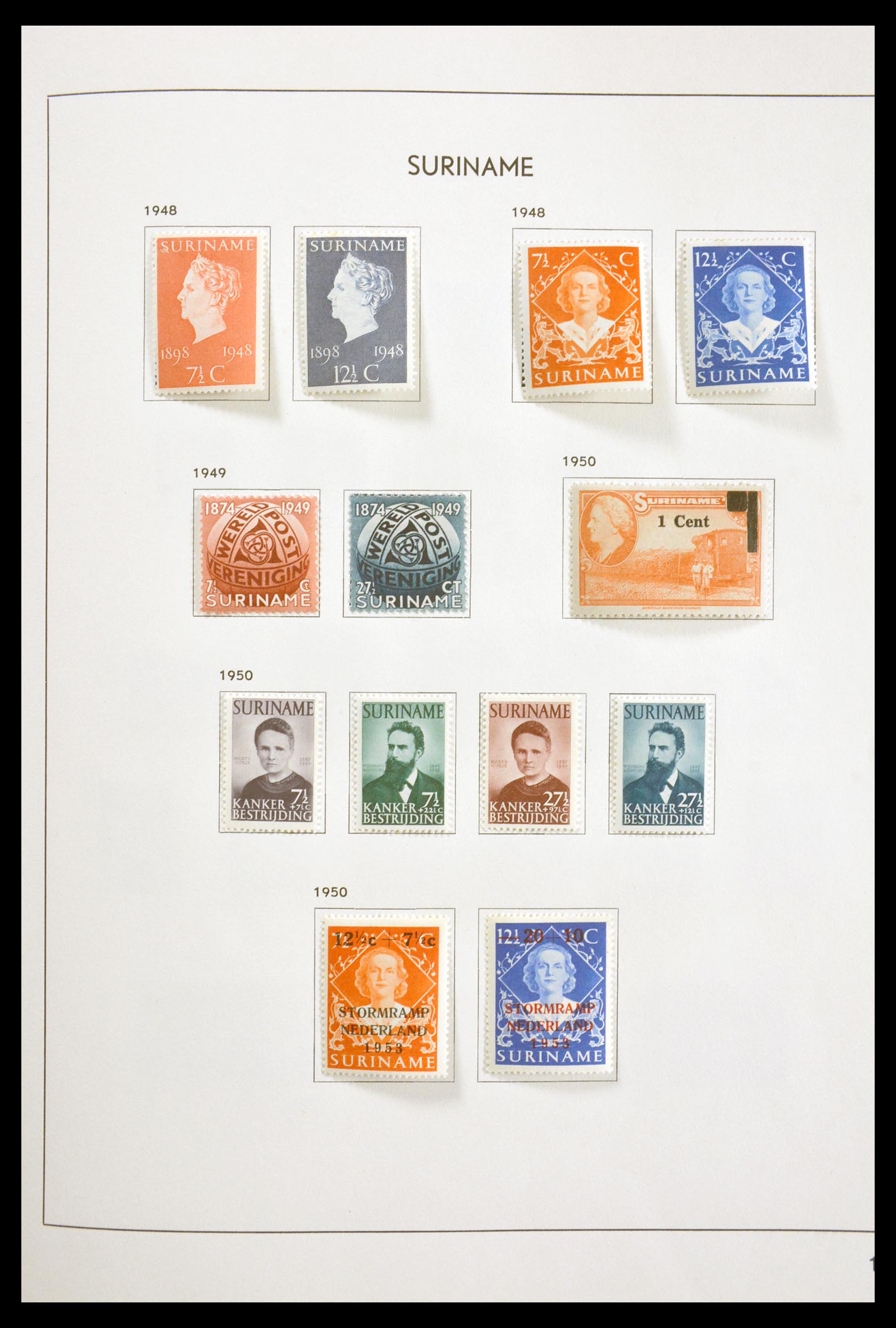 29802 017 - 29802 Suriname 1873-1960.