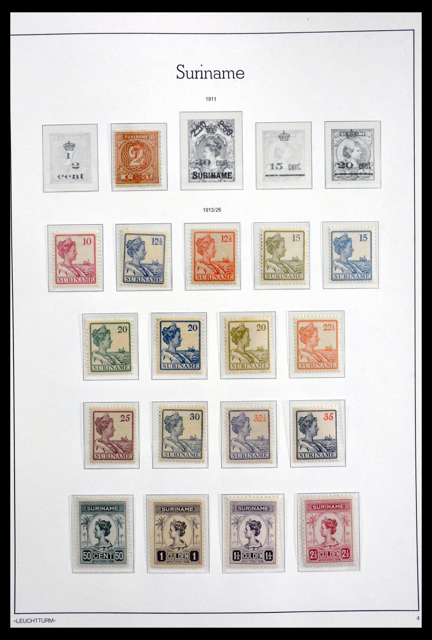 29805 004 - 29805 Suriname 1873-1975.
